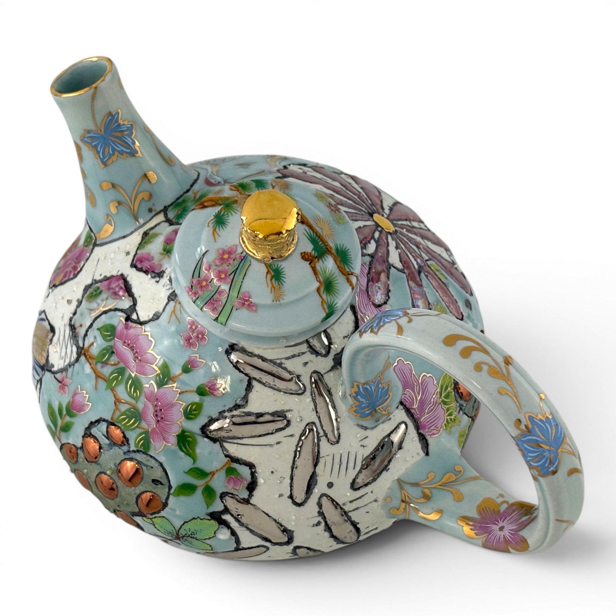Gillian Parke -Celadon Feldspar Teapot