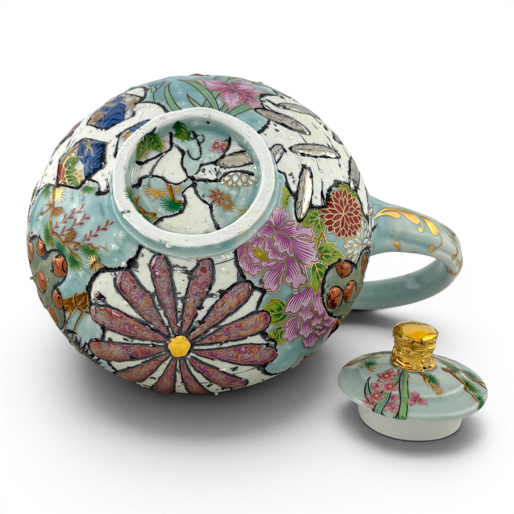 Gillian Parke -Celadon Feldspar Teapot