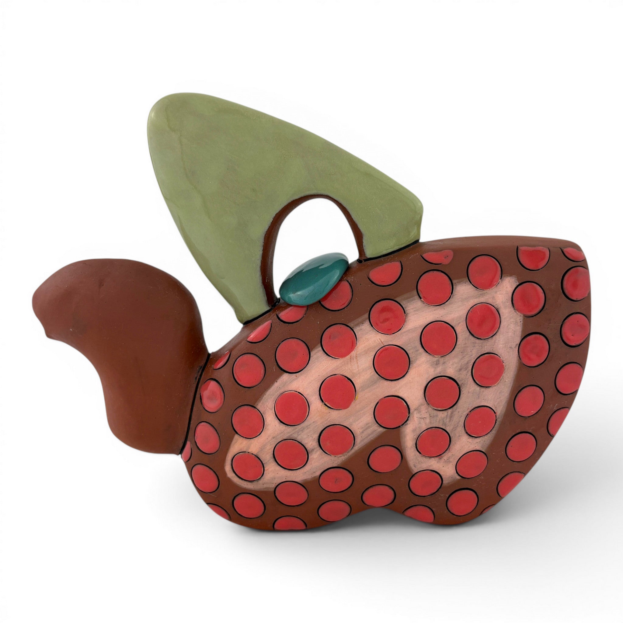 Taylor A. Mezo - Pink Dot Teapot