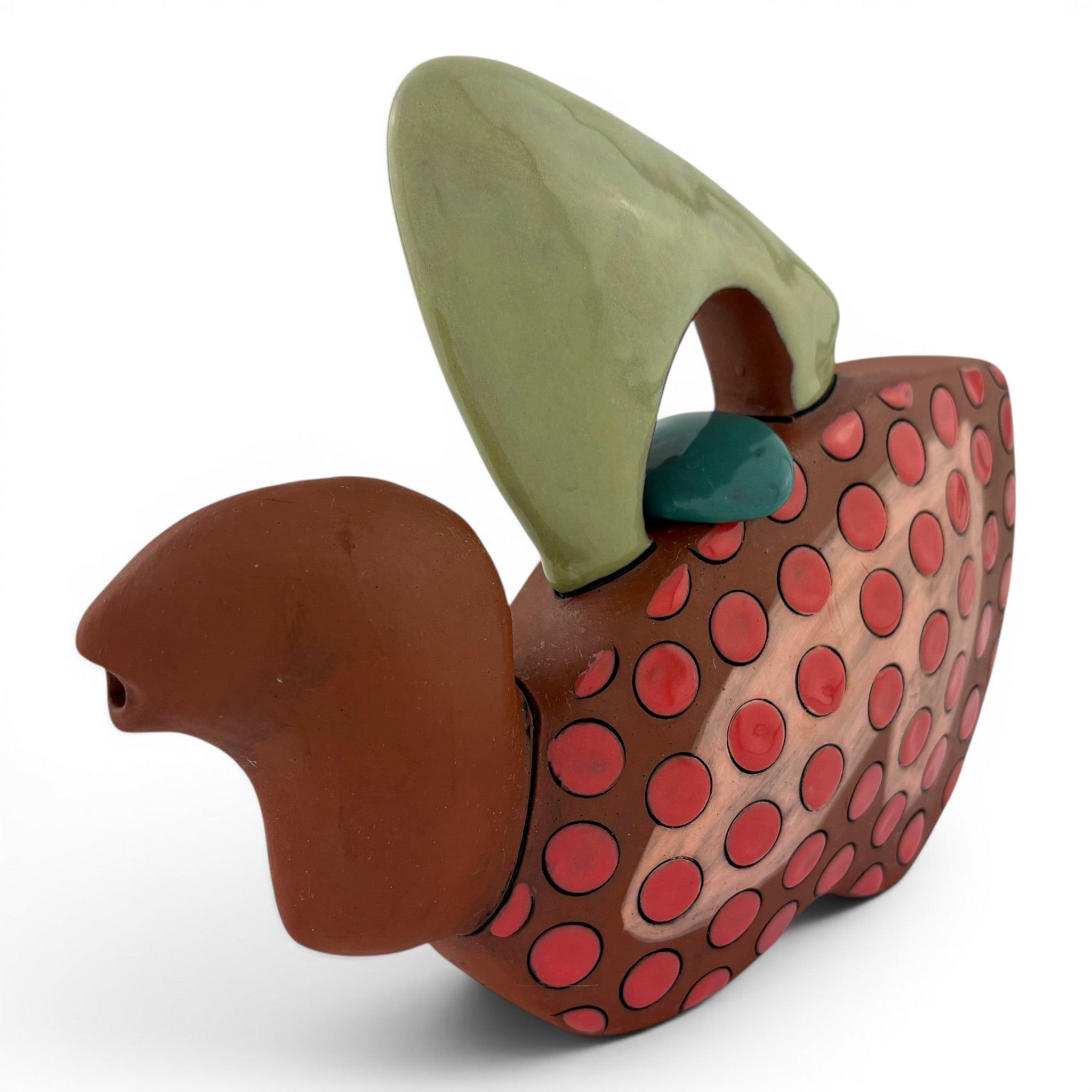 Taylor A. Mezo - Pink Dot Teapot