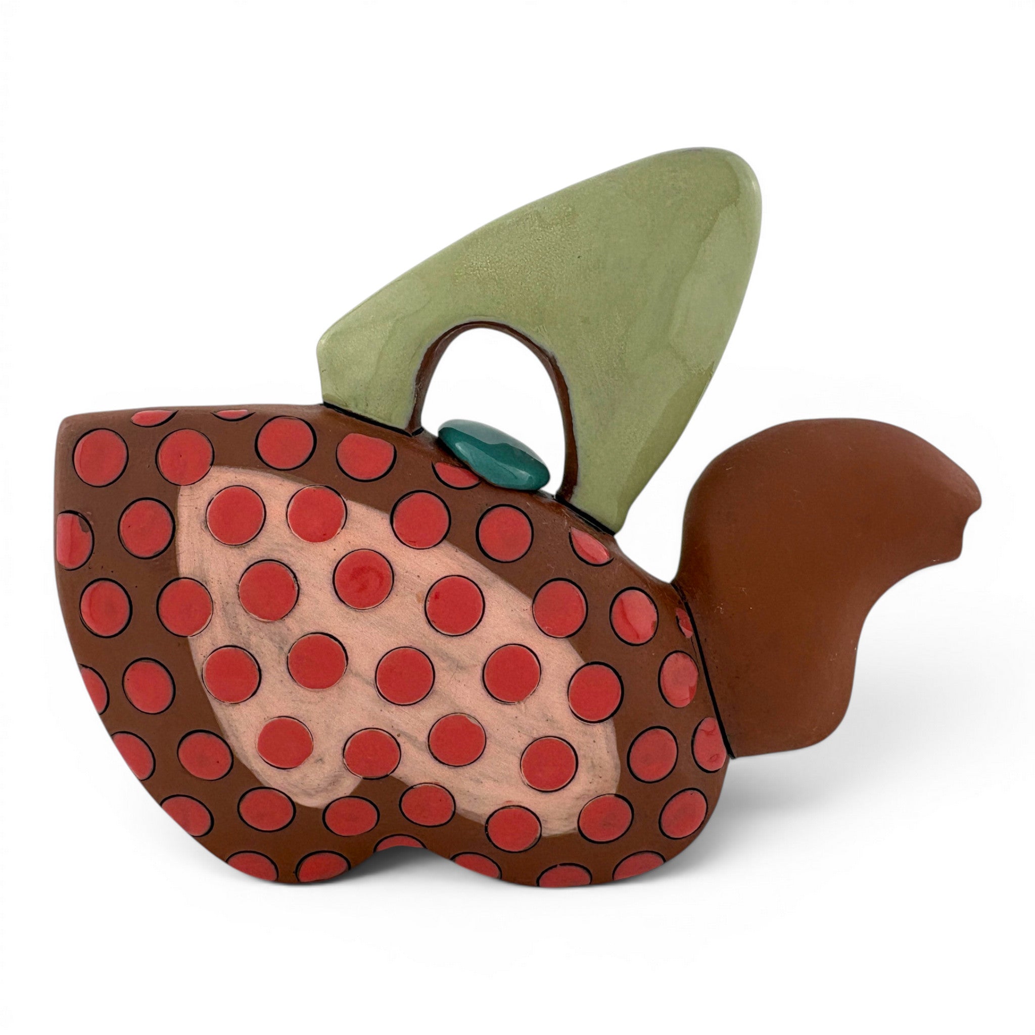 Taylor A. Mezo - Pink Dot Teapot