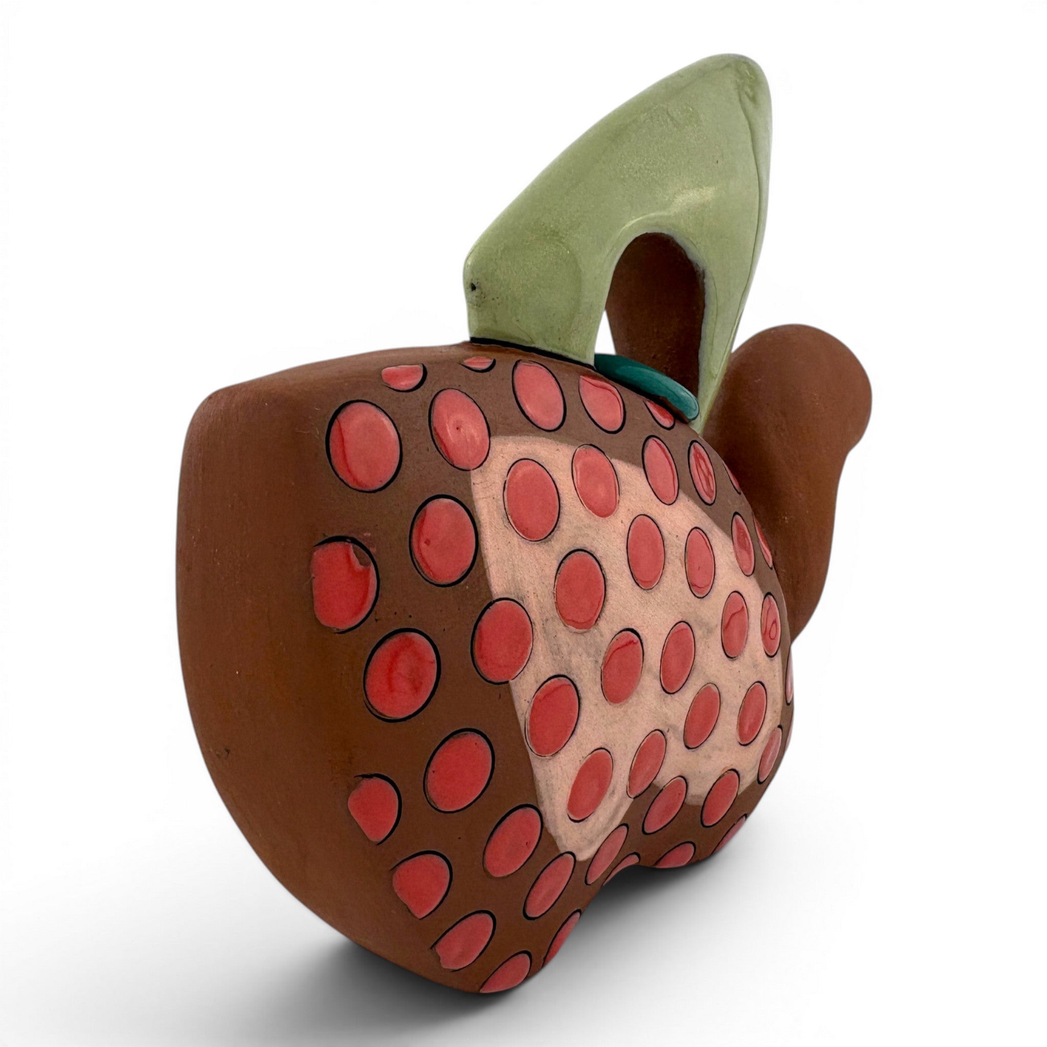 Taylor A. Mezo - Pink Dot Teapot