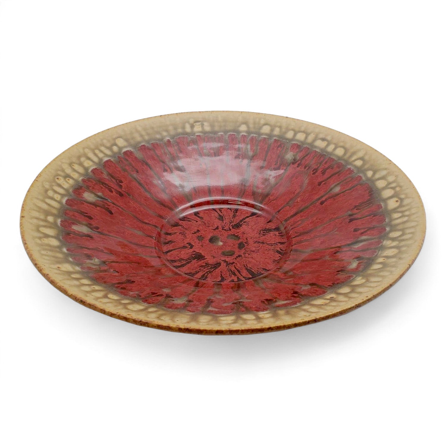 Medium Low Bowl - Red