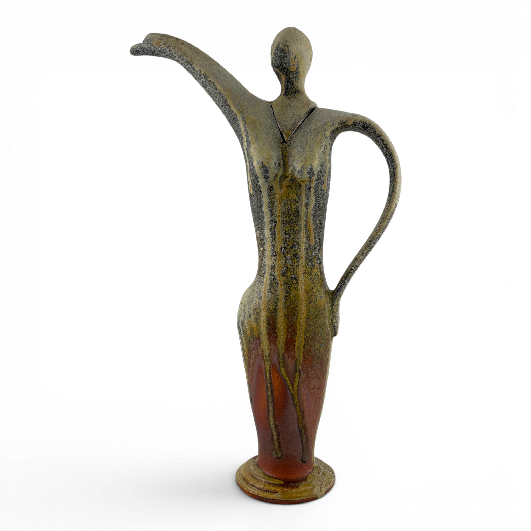 Cathy Broski - Wood Fired Figurative Teapot