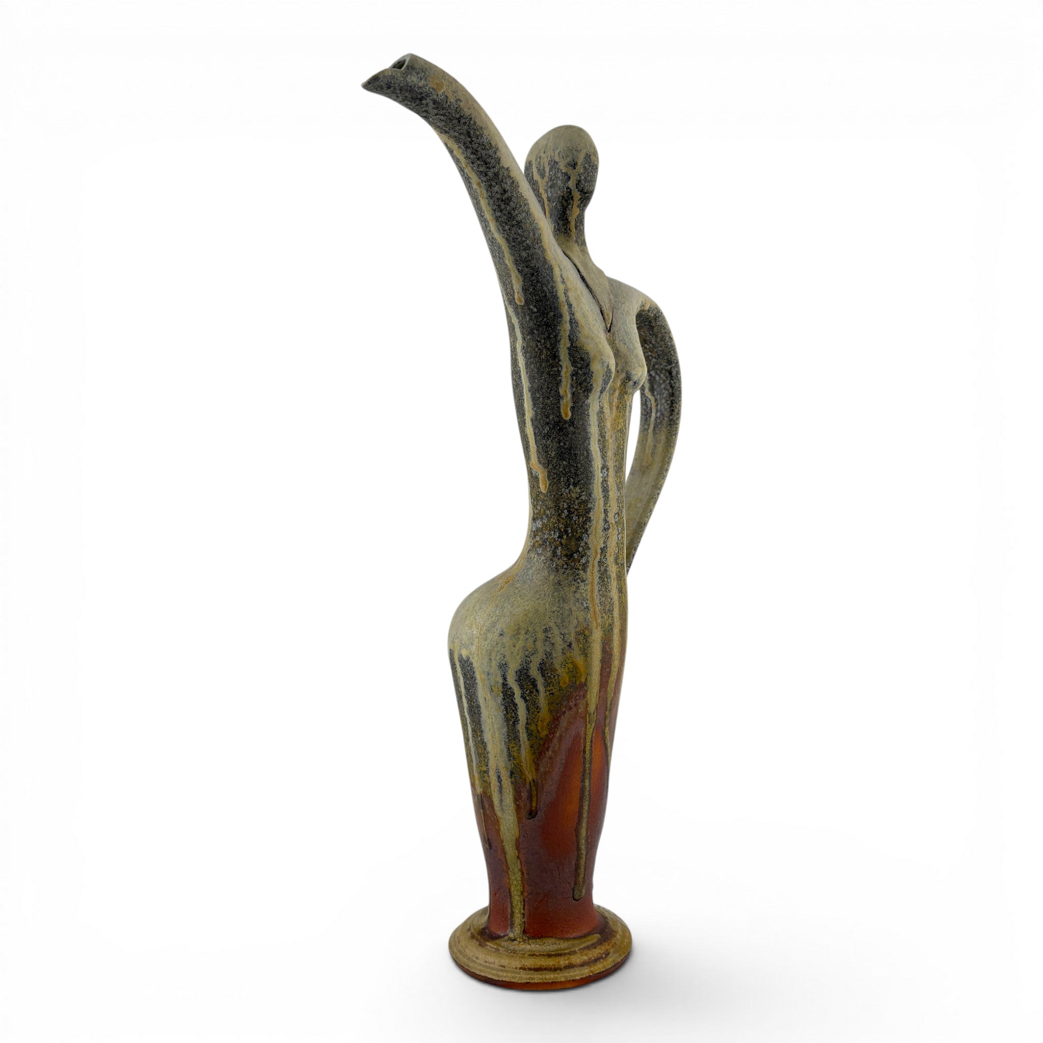 Cathy Broski - Wood Fired Figurative Teapot