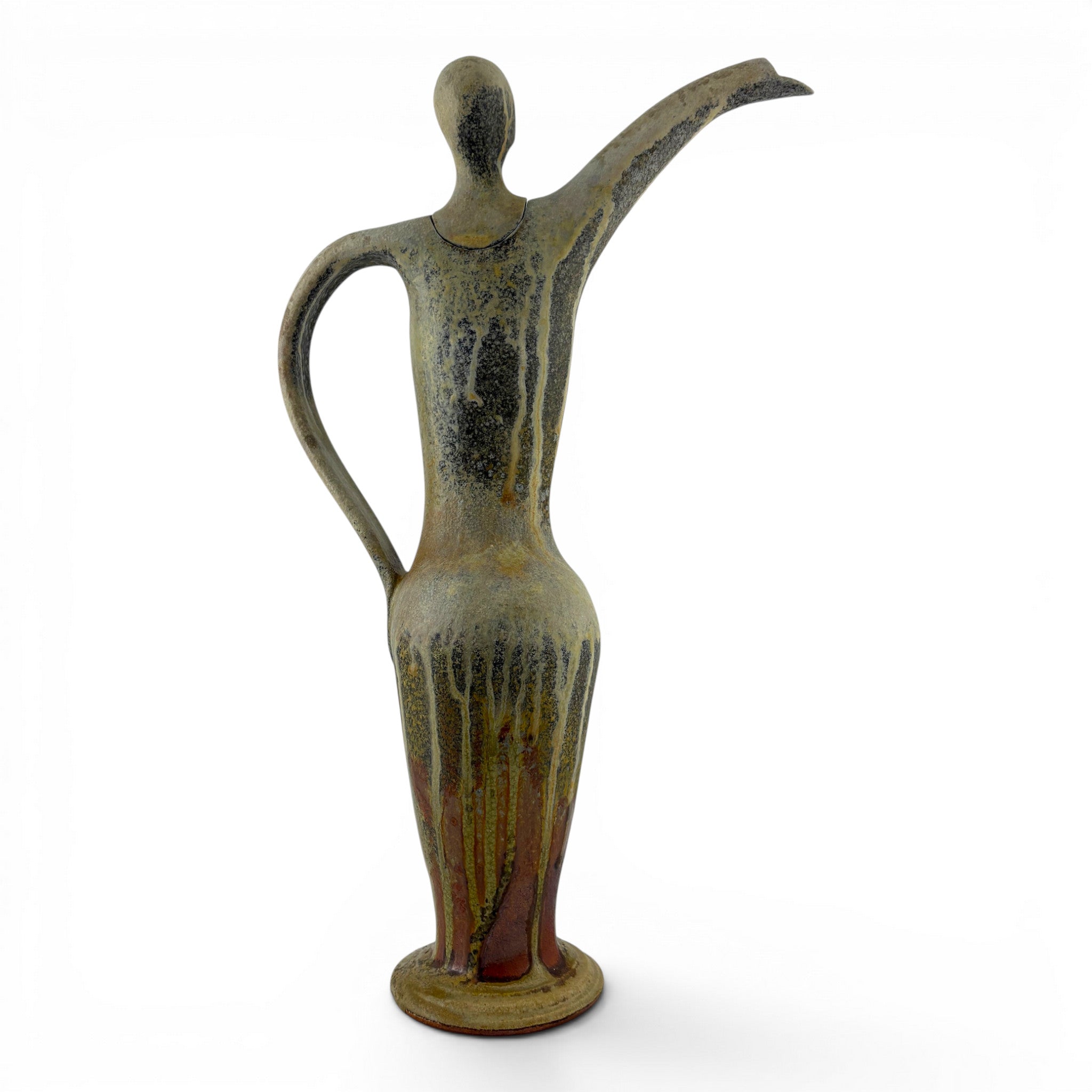Cathy Broski - Wood Fired Figurative Teapot