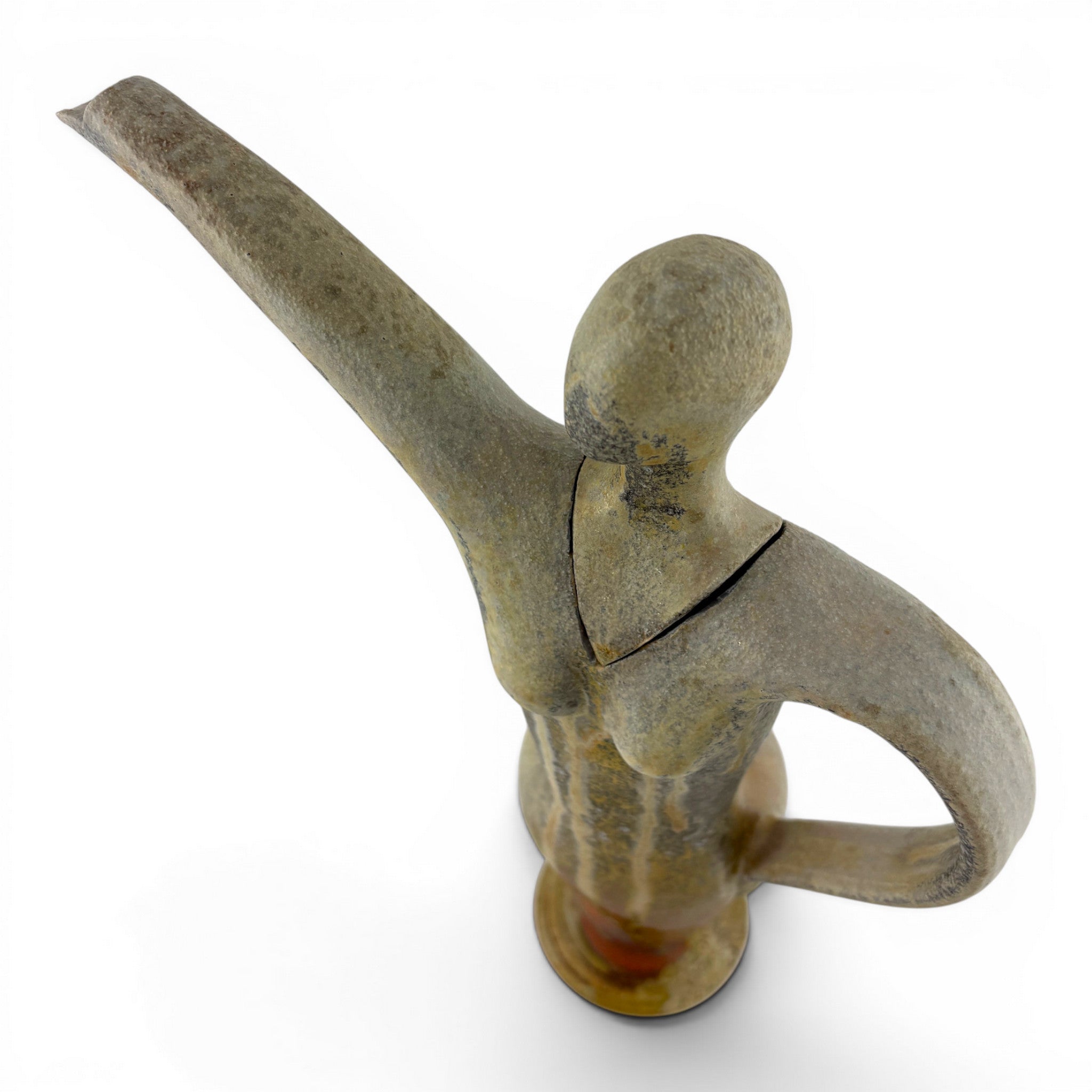 Cathy Broski - Wood Fired Figurative Teapot
