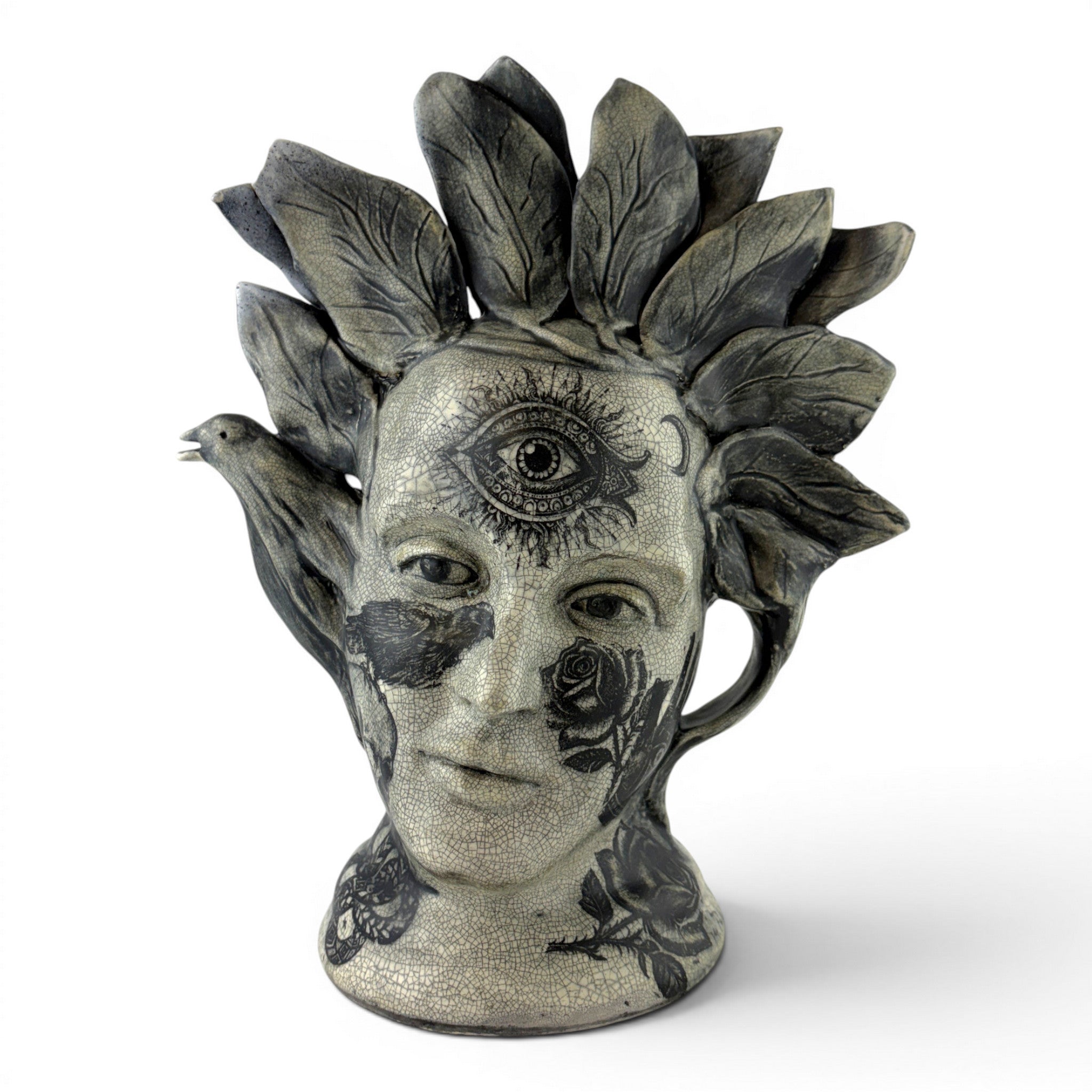 Marilyn Palsha - Teapot of Two Faces