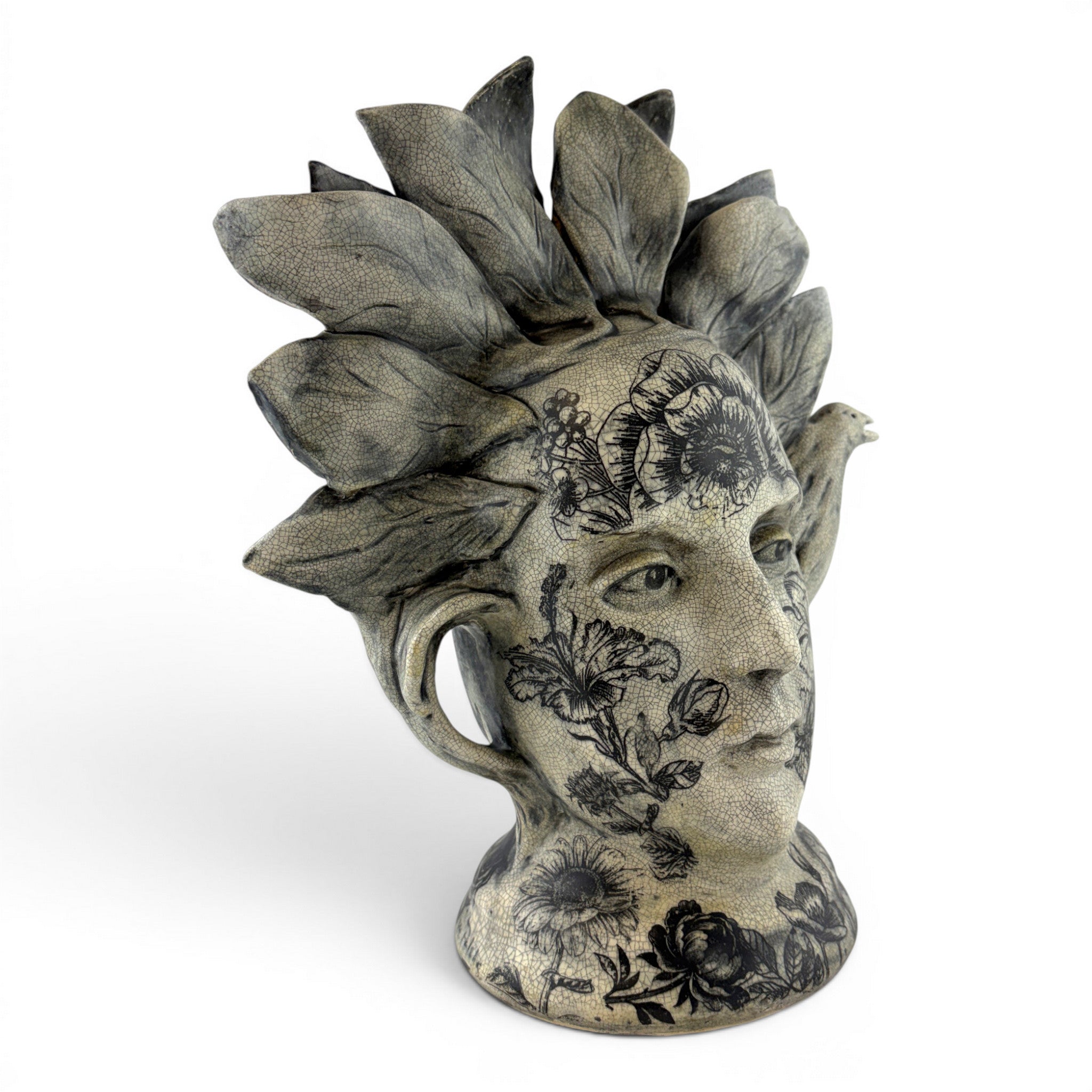 Marilyn Palsha - Teapot of Two Faces