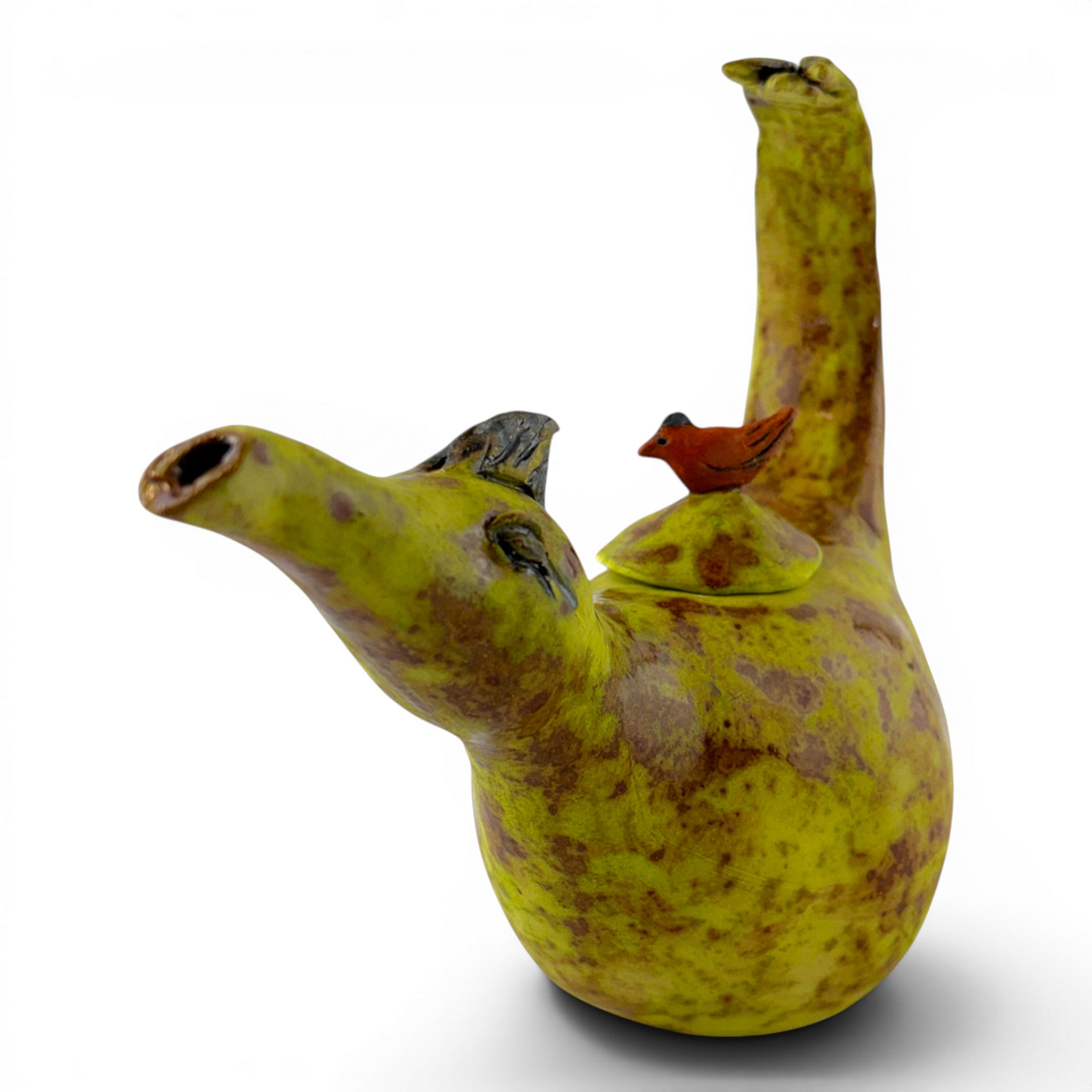 Pamela Brewer - Tail Feathers Tea Pot