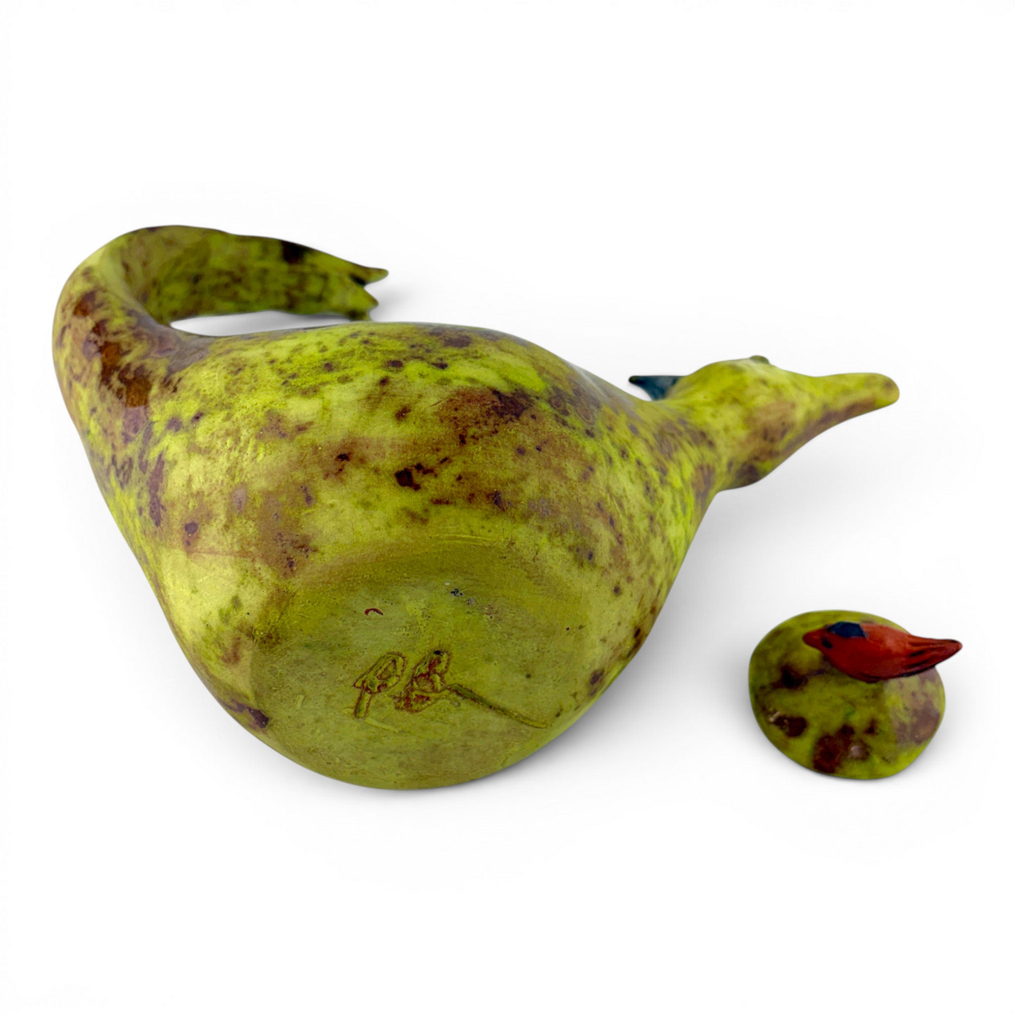 Pamela Brewer - Tail Feathers Tea Pot