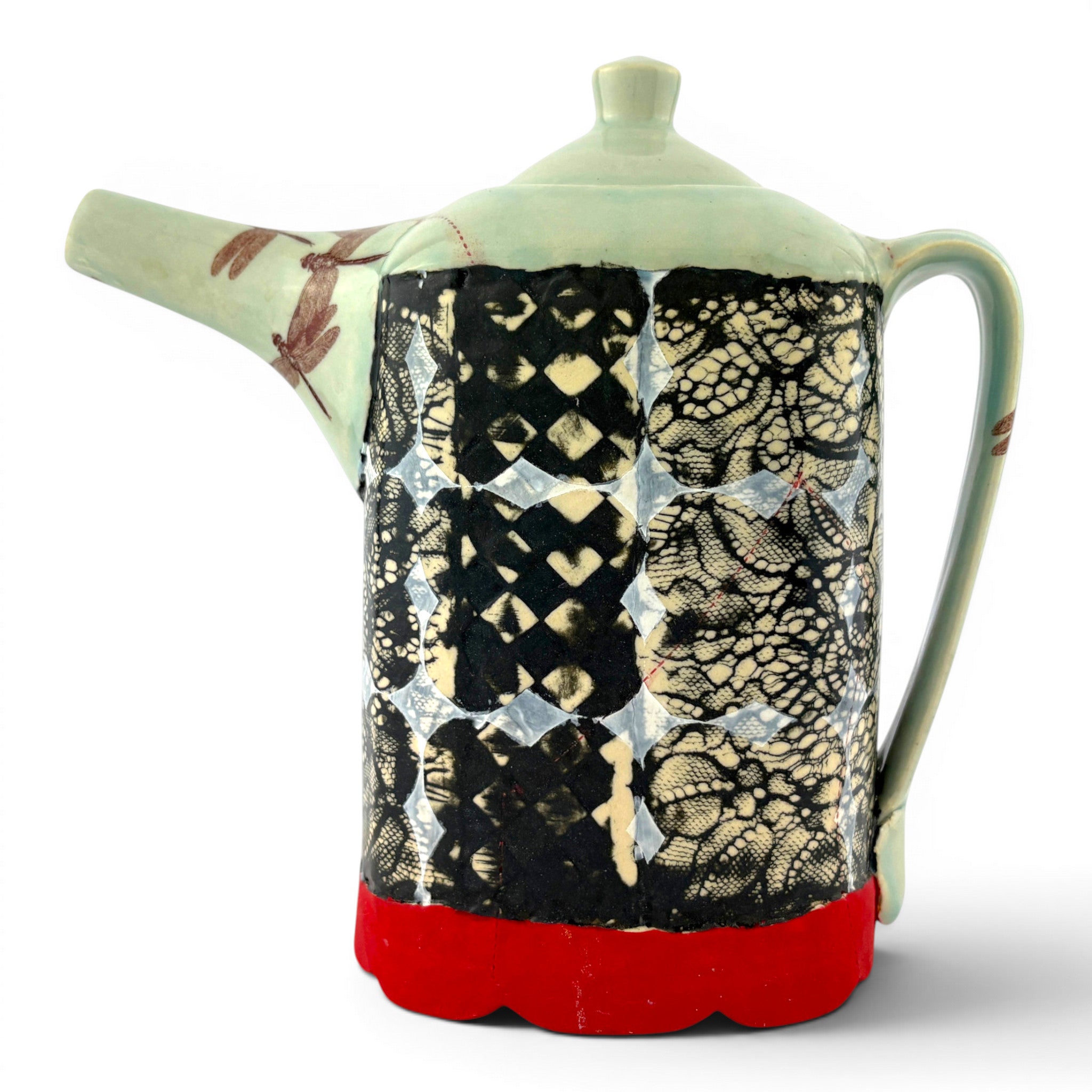 Ashley Kim - Inlaid Teapot