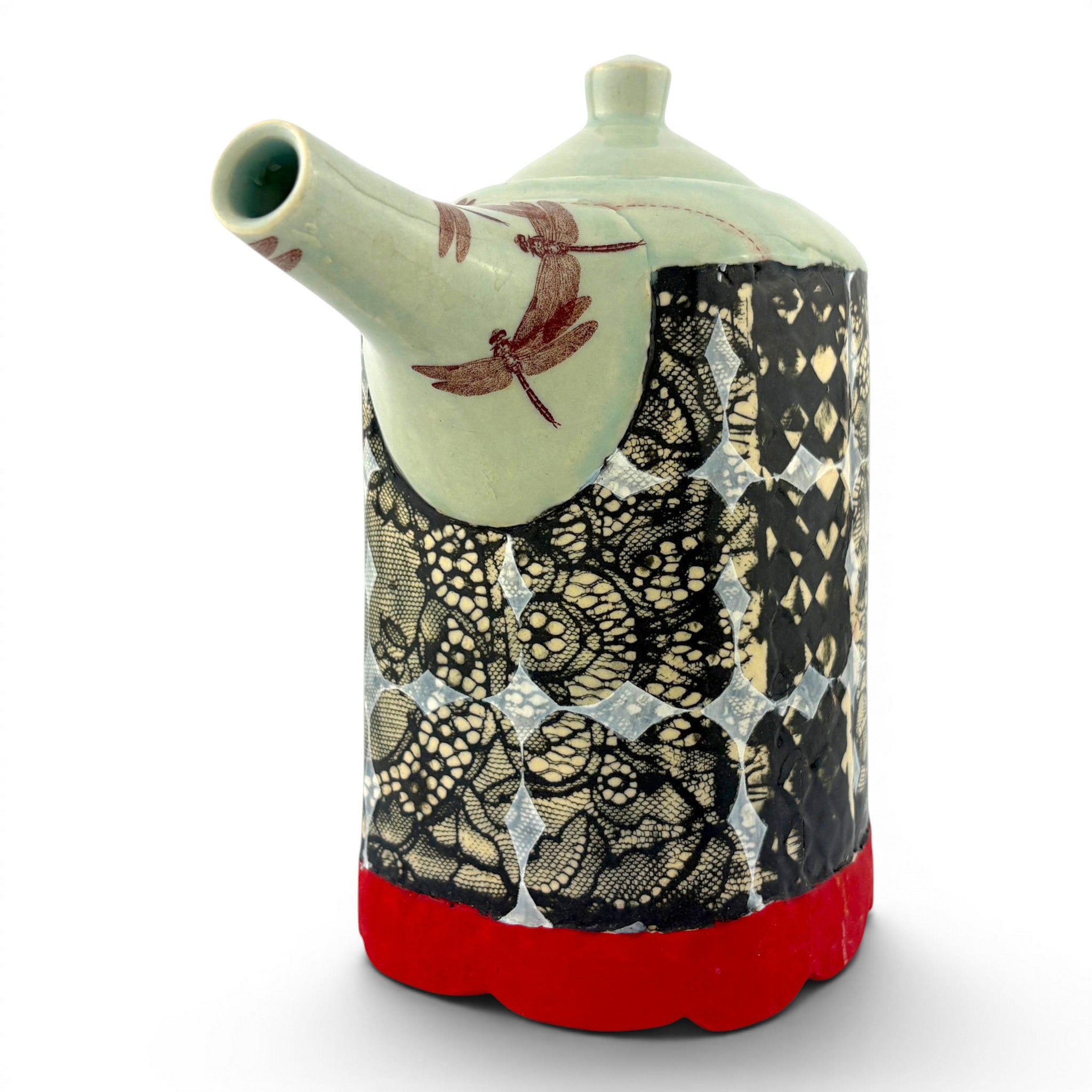 Ashley Kim - Inlaid Teapot