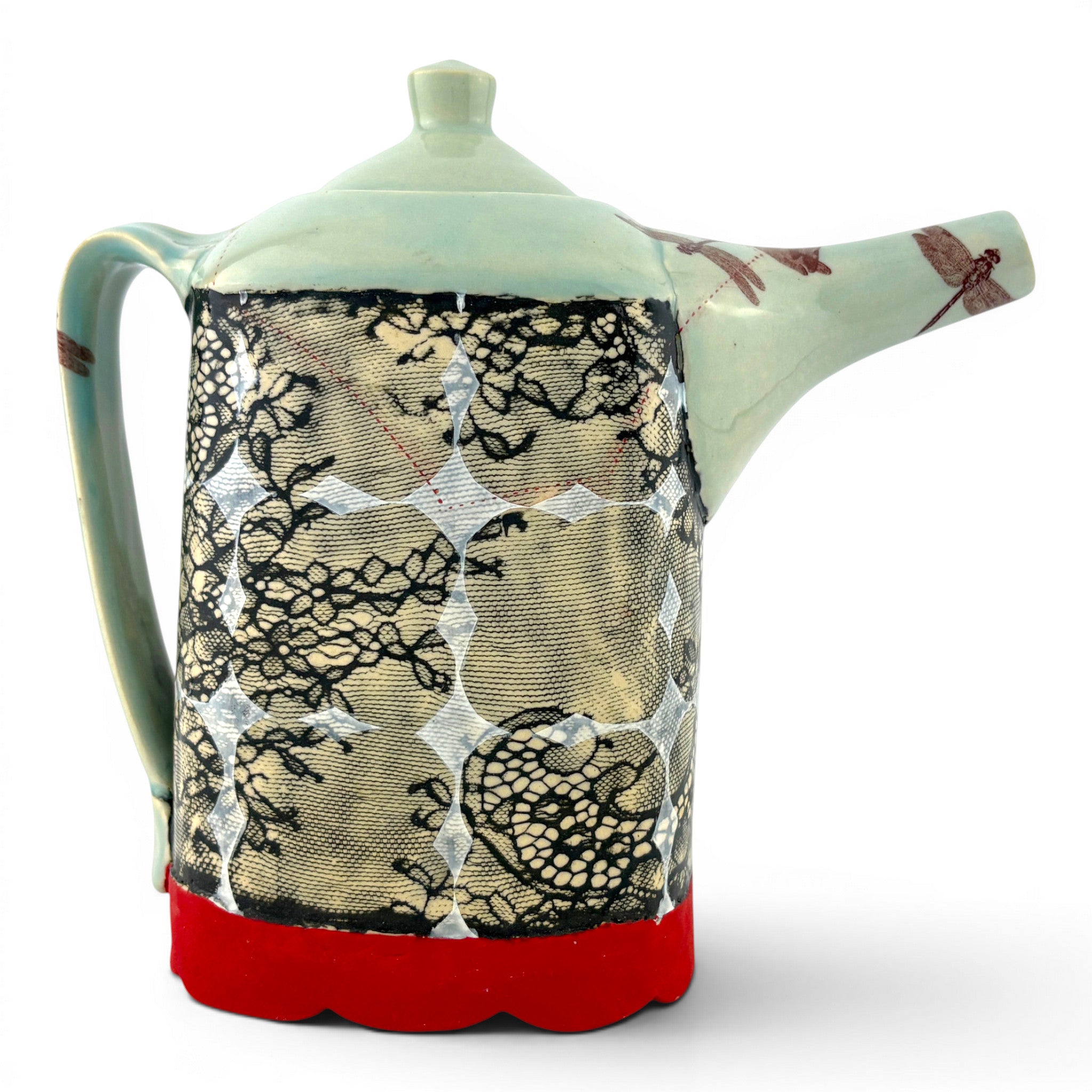 Ashley Kim - Inlaid Teapot