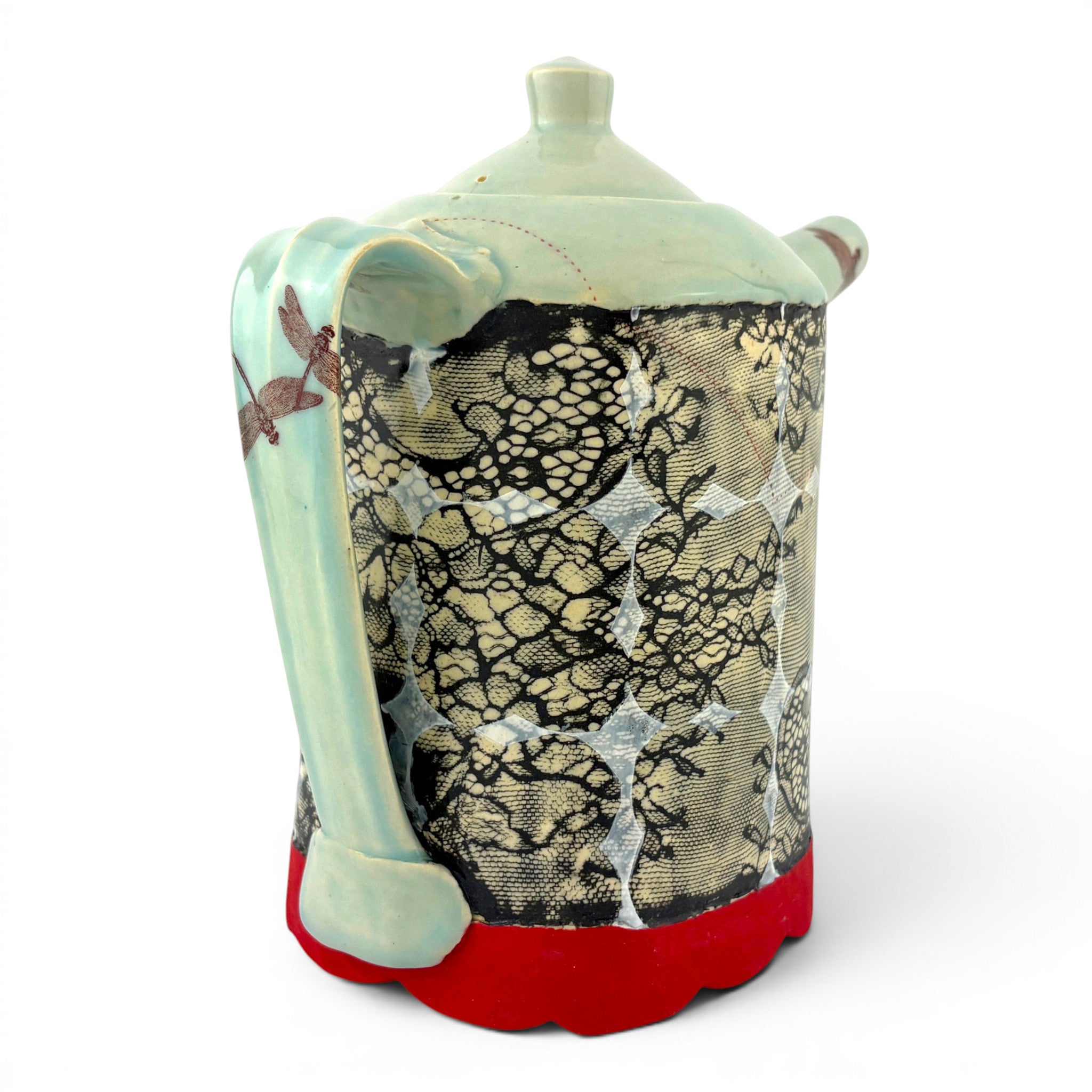 Ashley Kim - Inlaid Teapot