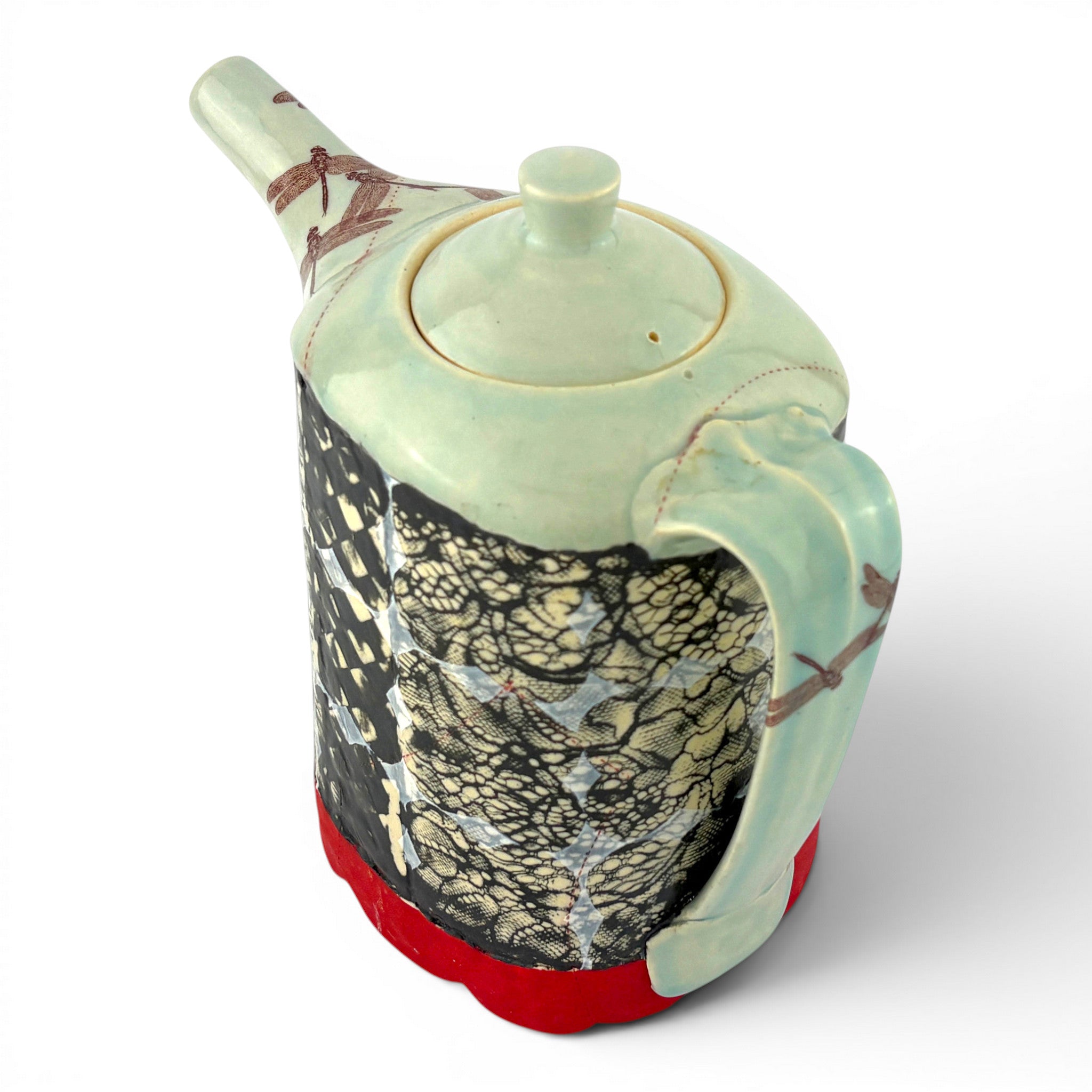 Ashley Kim - Inlaid Teapot