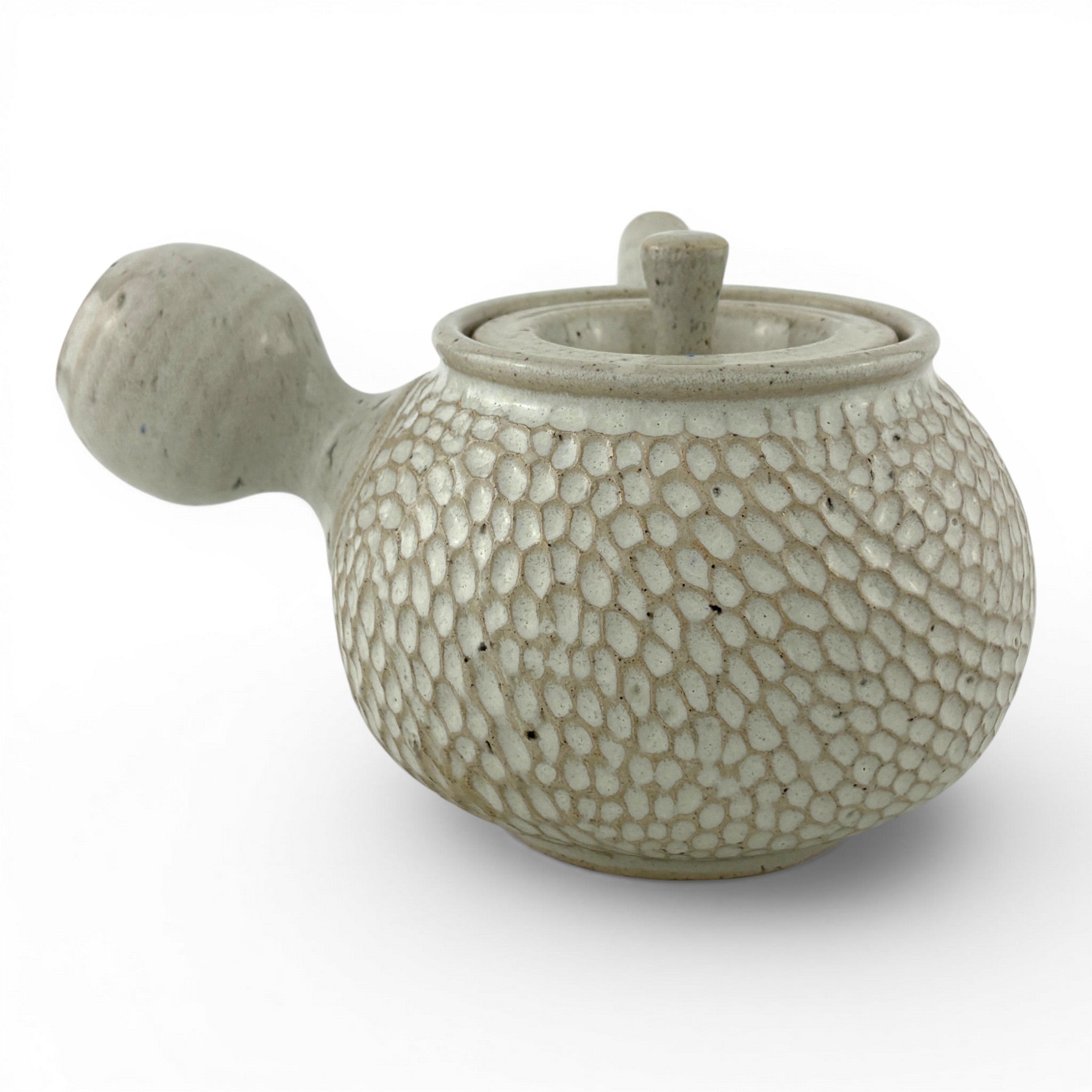 Jamie Kirkpatrick - Chip-Carved, Side-Handle Teapot