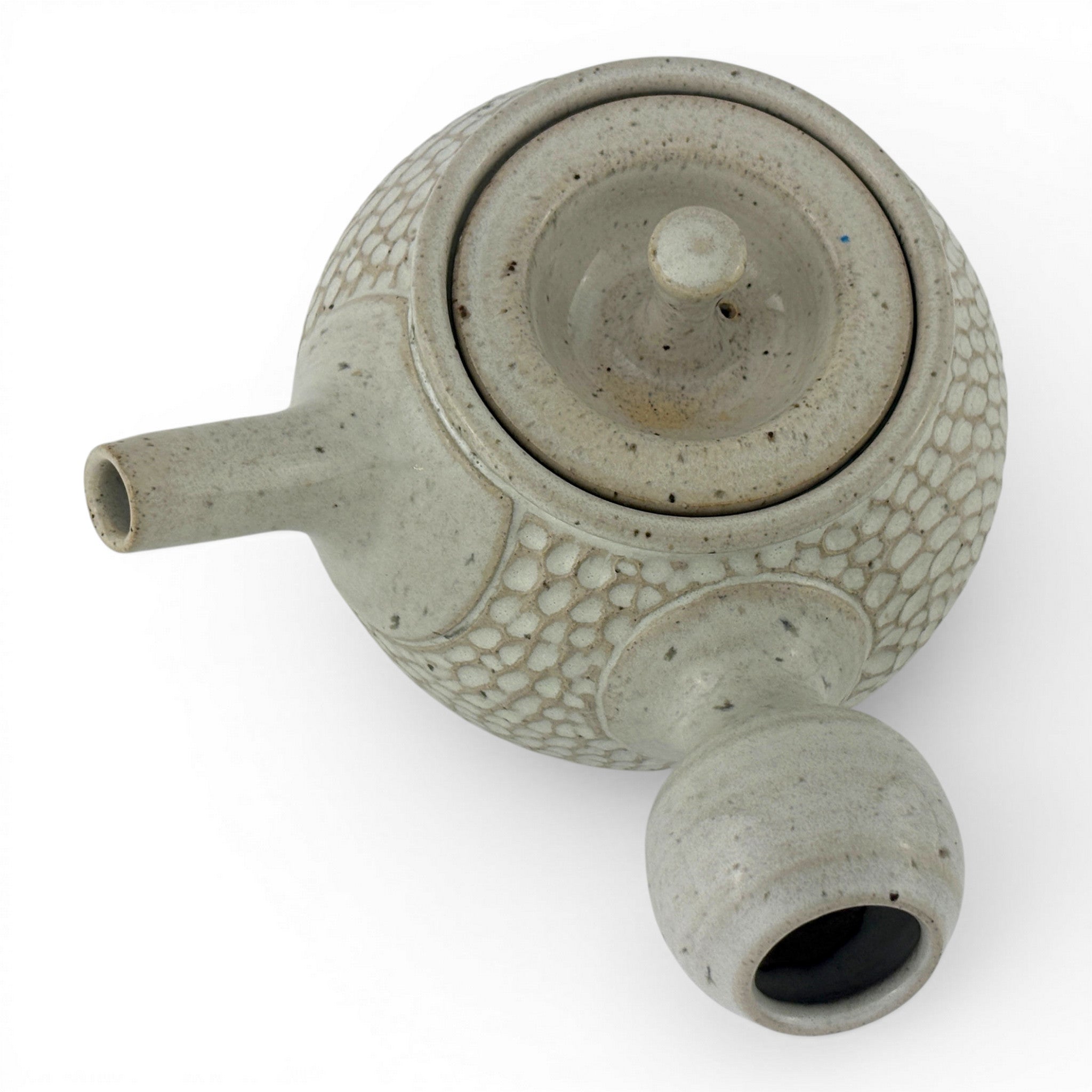 Jamie Kirkpatrick - Chip-Carved, Side-Handle Teapot