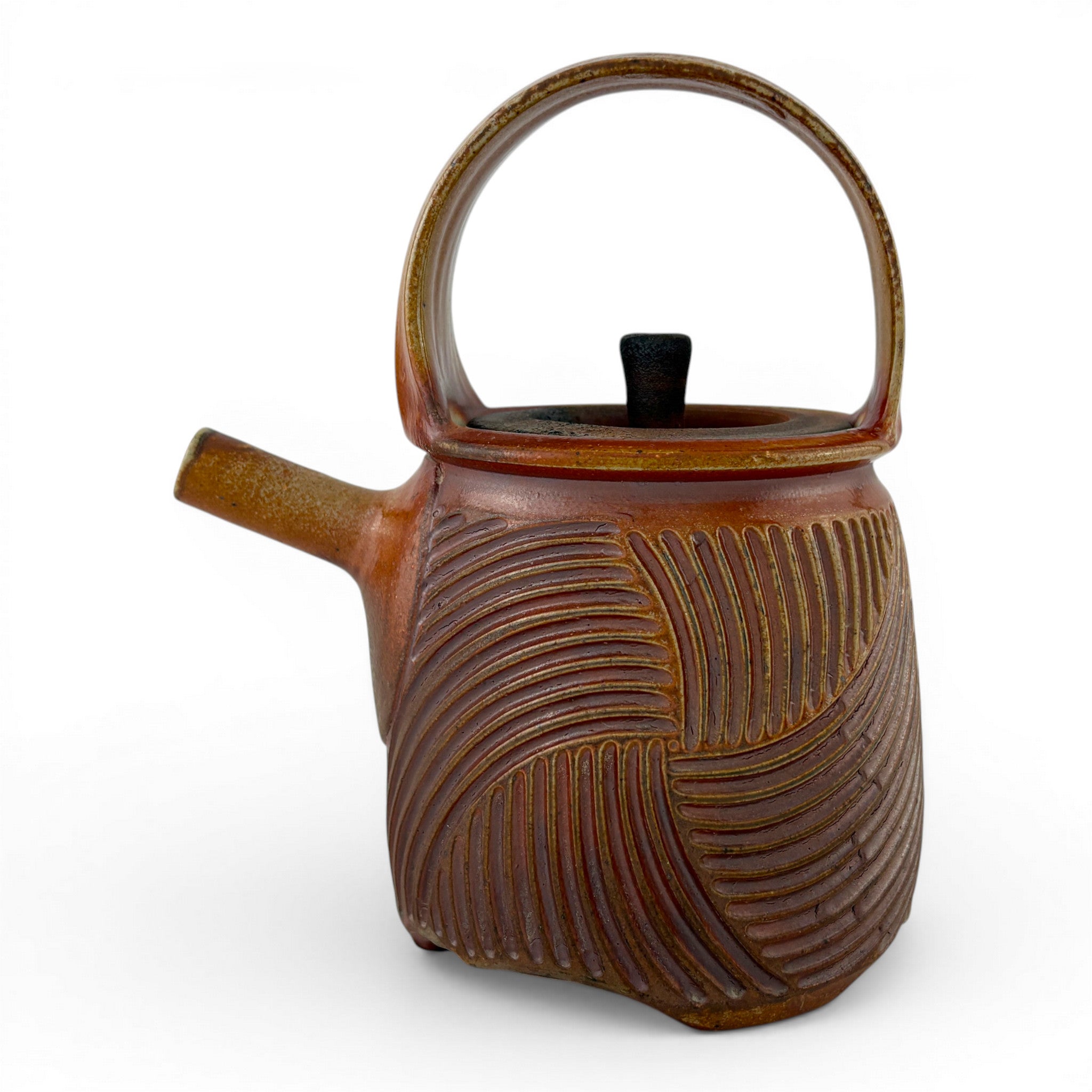 Jamie Kirkpatrick - Carved Pinwheel Teapot