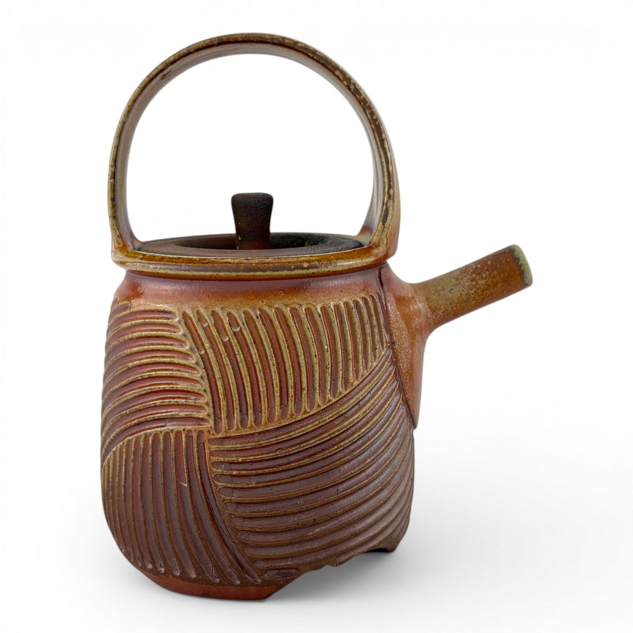 Jamie Kirkpatrick - Carved Pinwheel Teapot