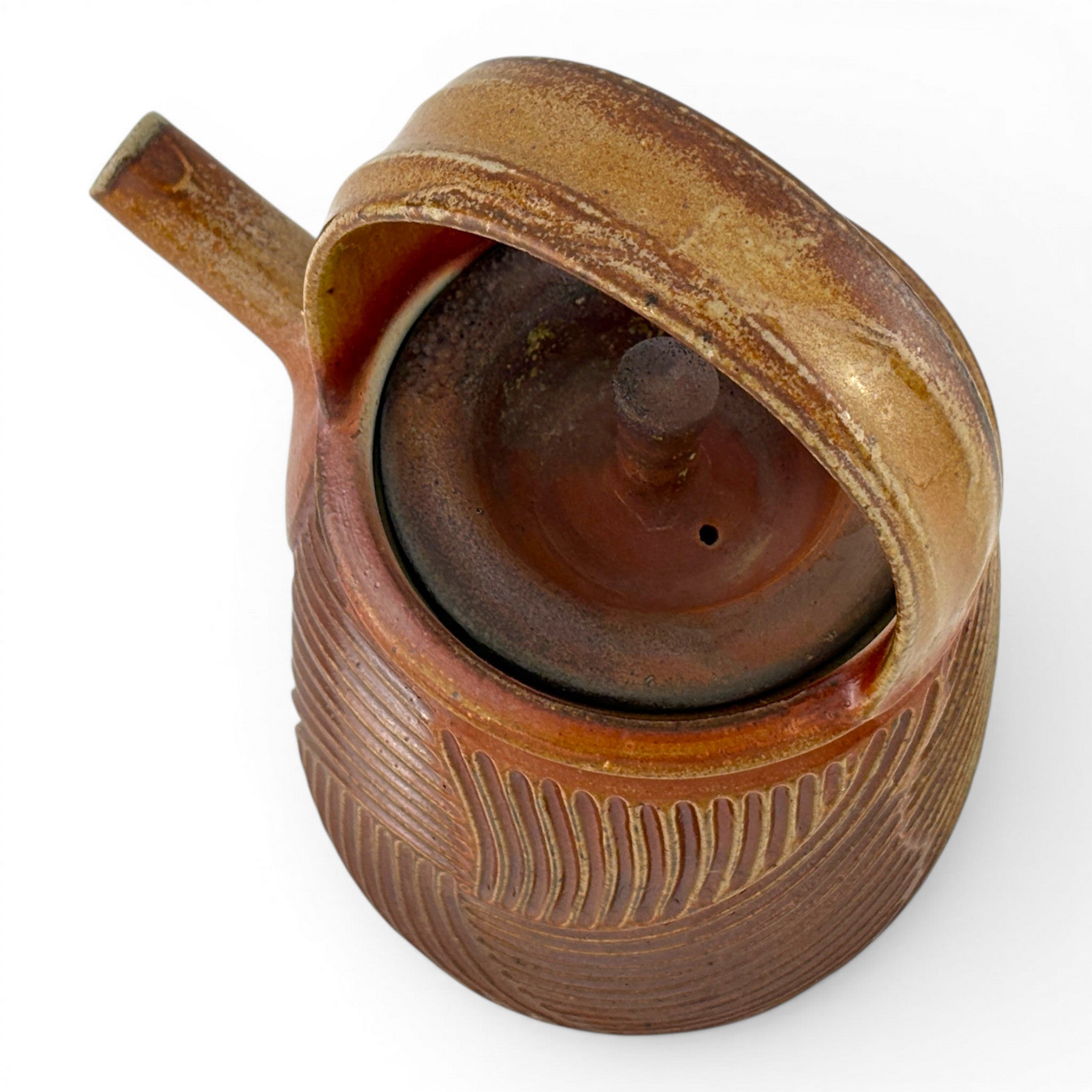 Jamie Kirkpatrick - Carved Pinwheel Teapot
