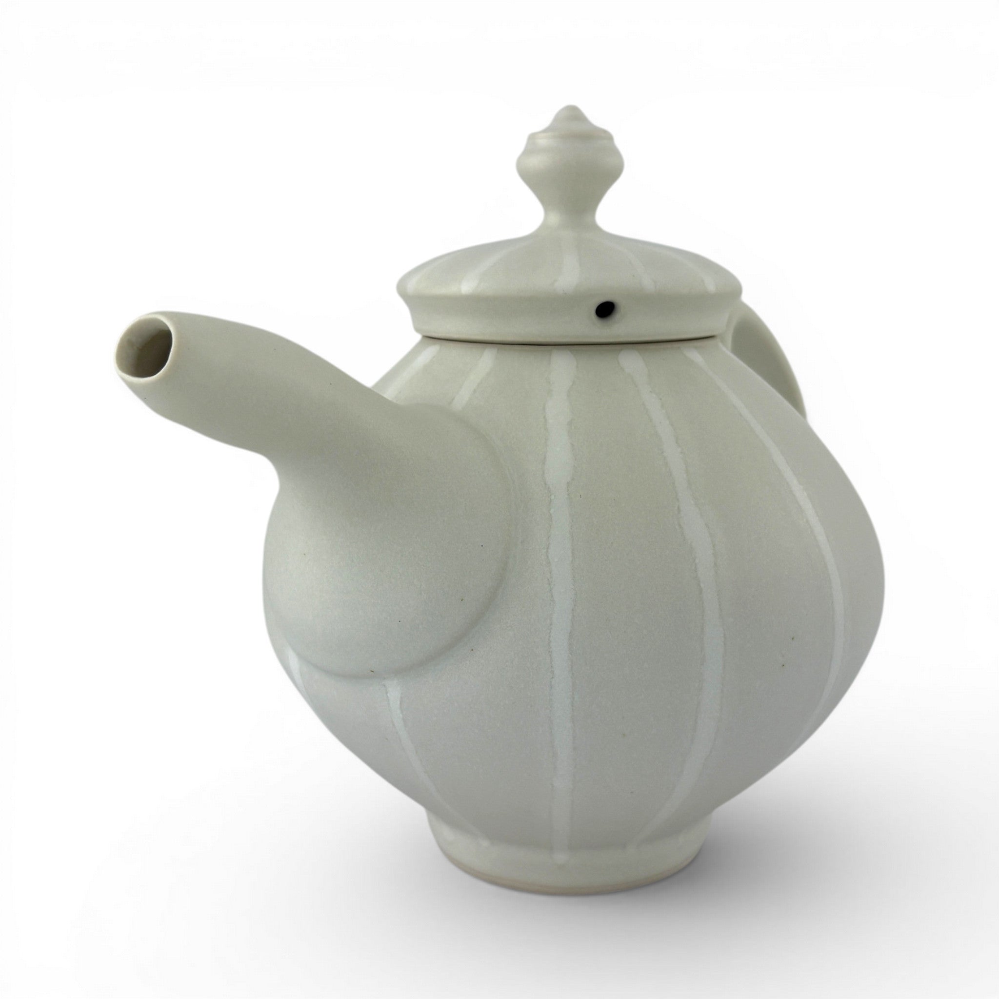Ryan J. Greenheck - White Pollock Teapot