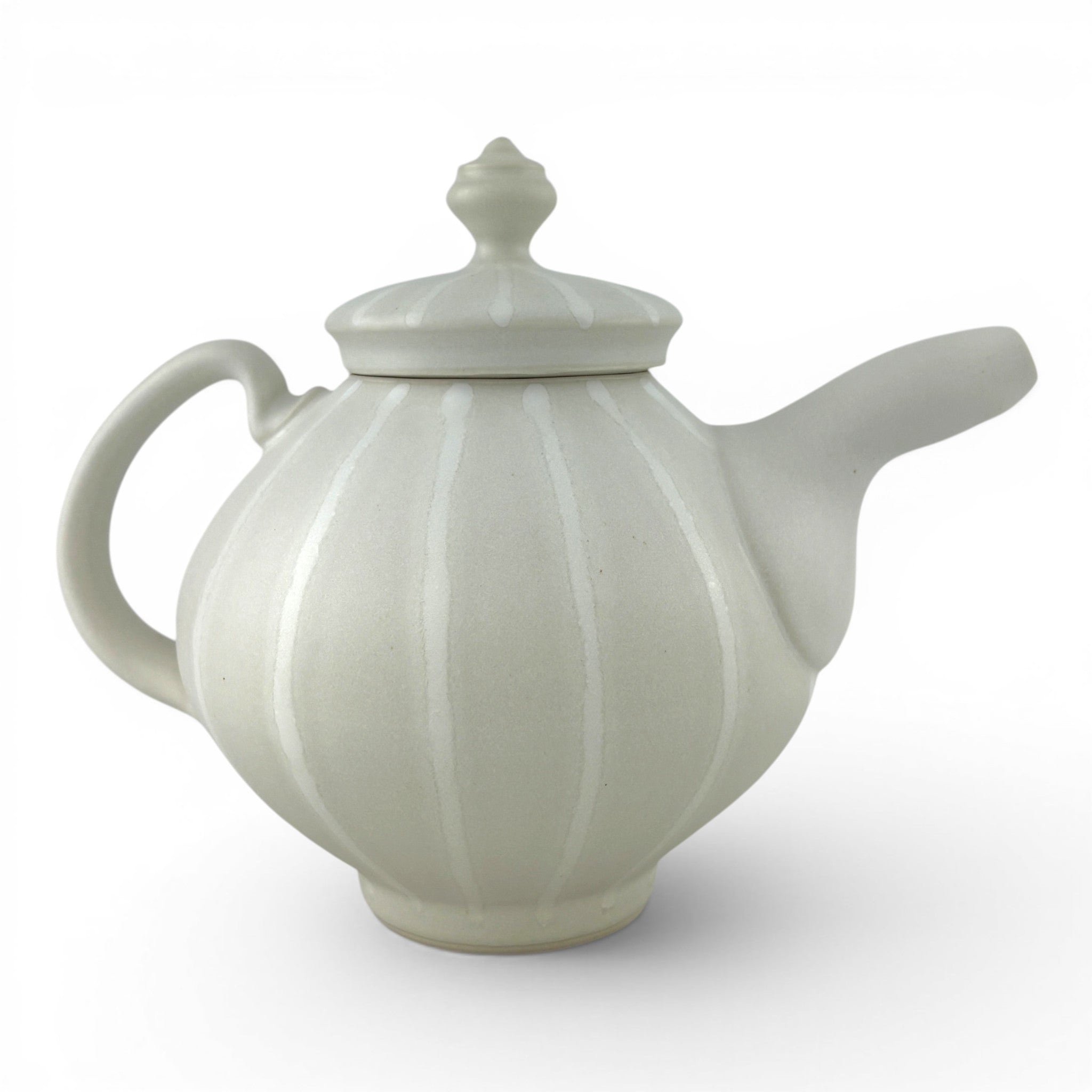 Ryan J. Greenheck - White Pollock Teapot
