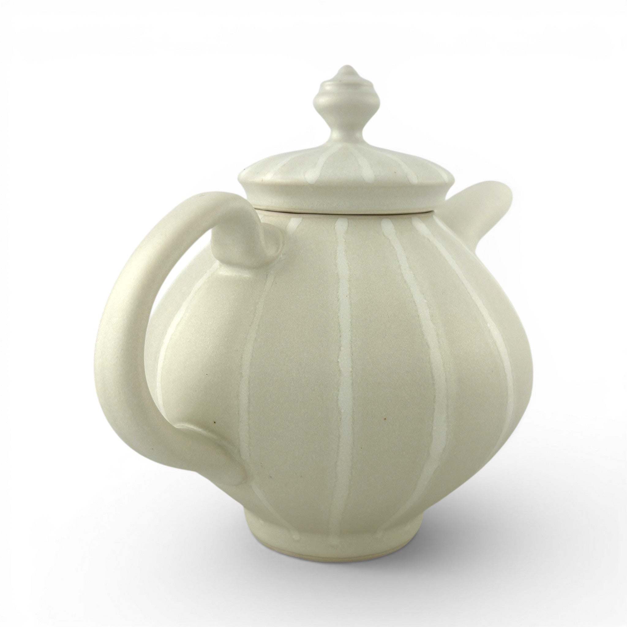 Ryan J. Greenheck - White Pollock Teapot