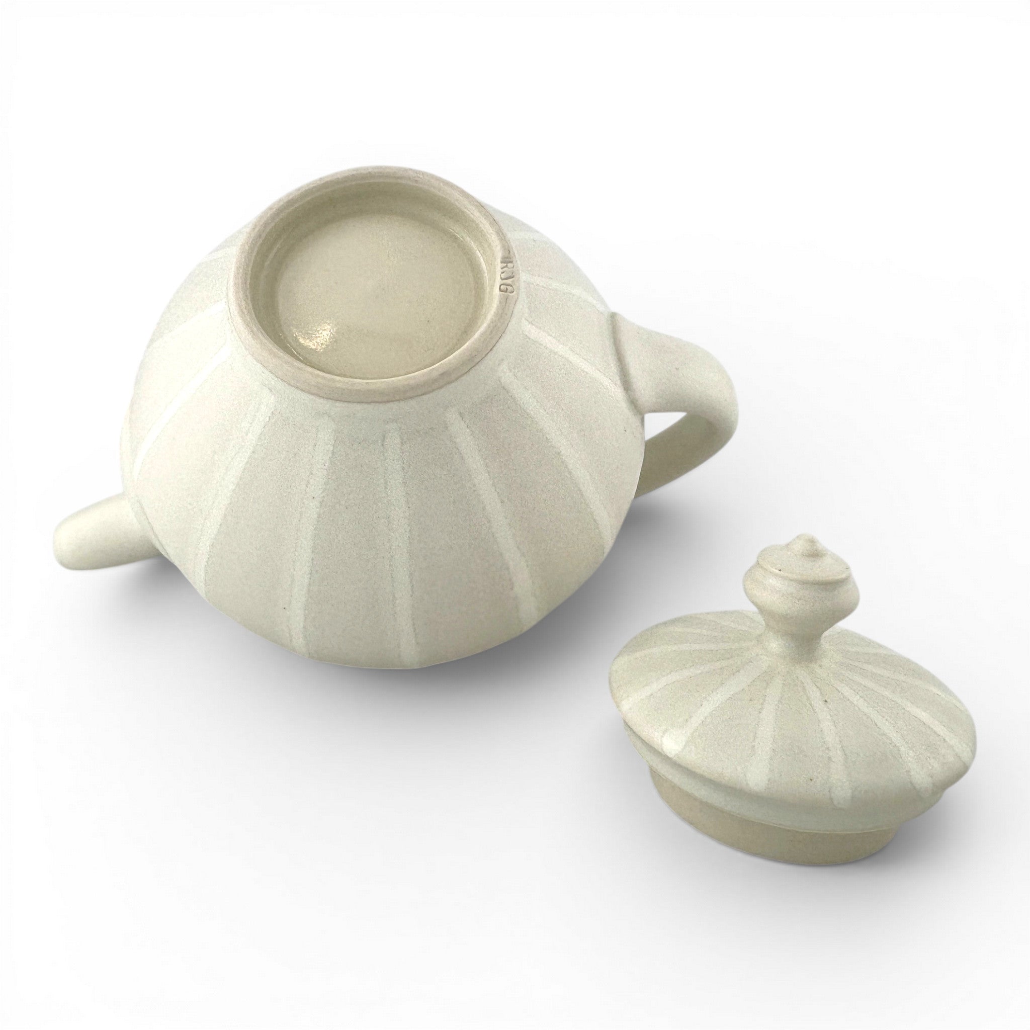 Ryan J. Greenheck - White Pollock Teapot