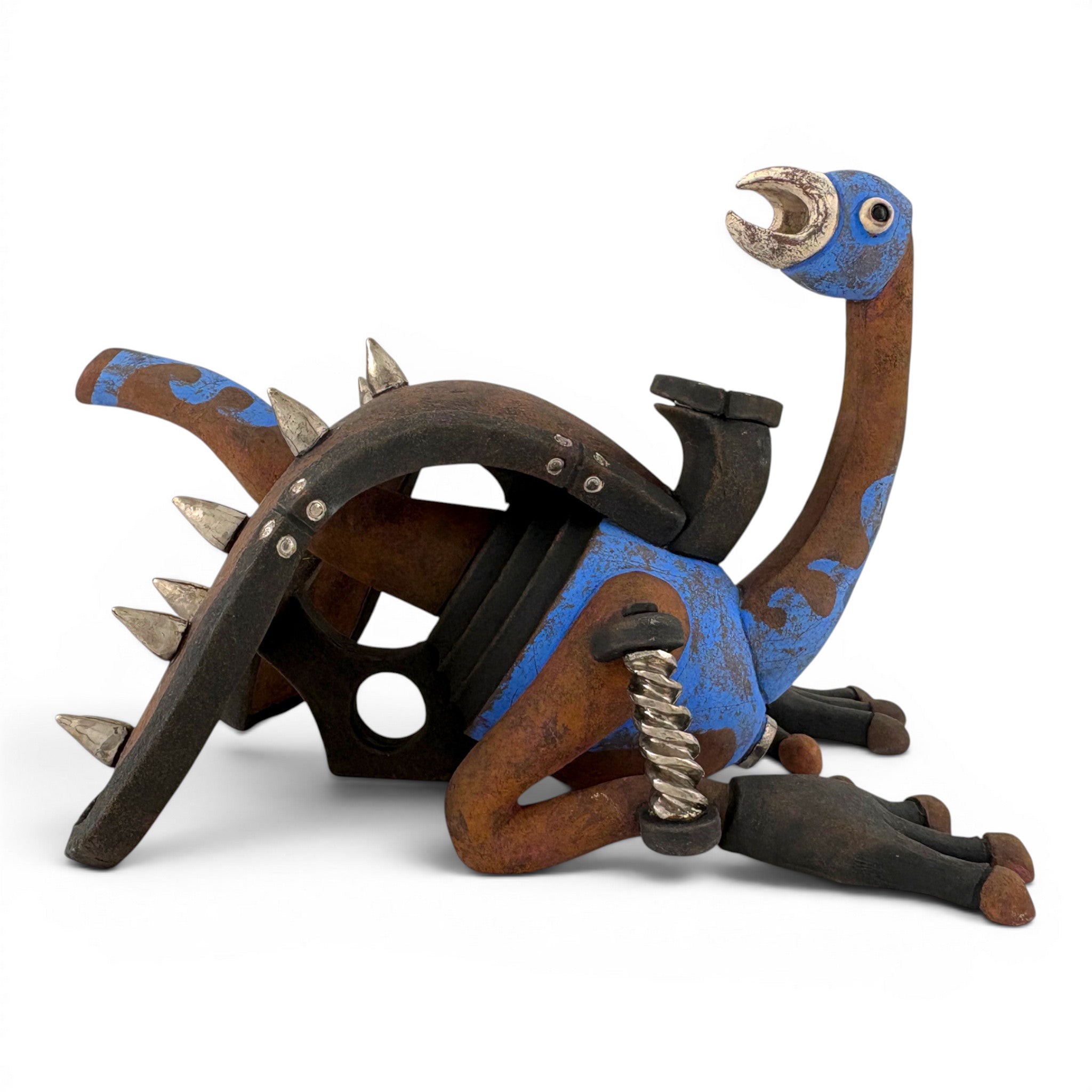 Gerard Ferrari - Armored Cybernetic Bird with Knee Brace: Orphaned Teapot
