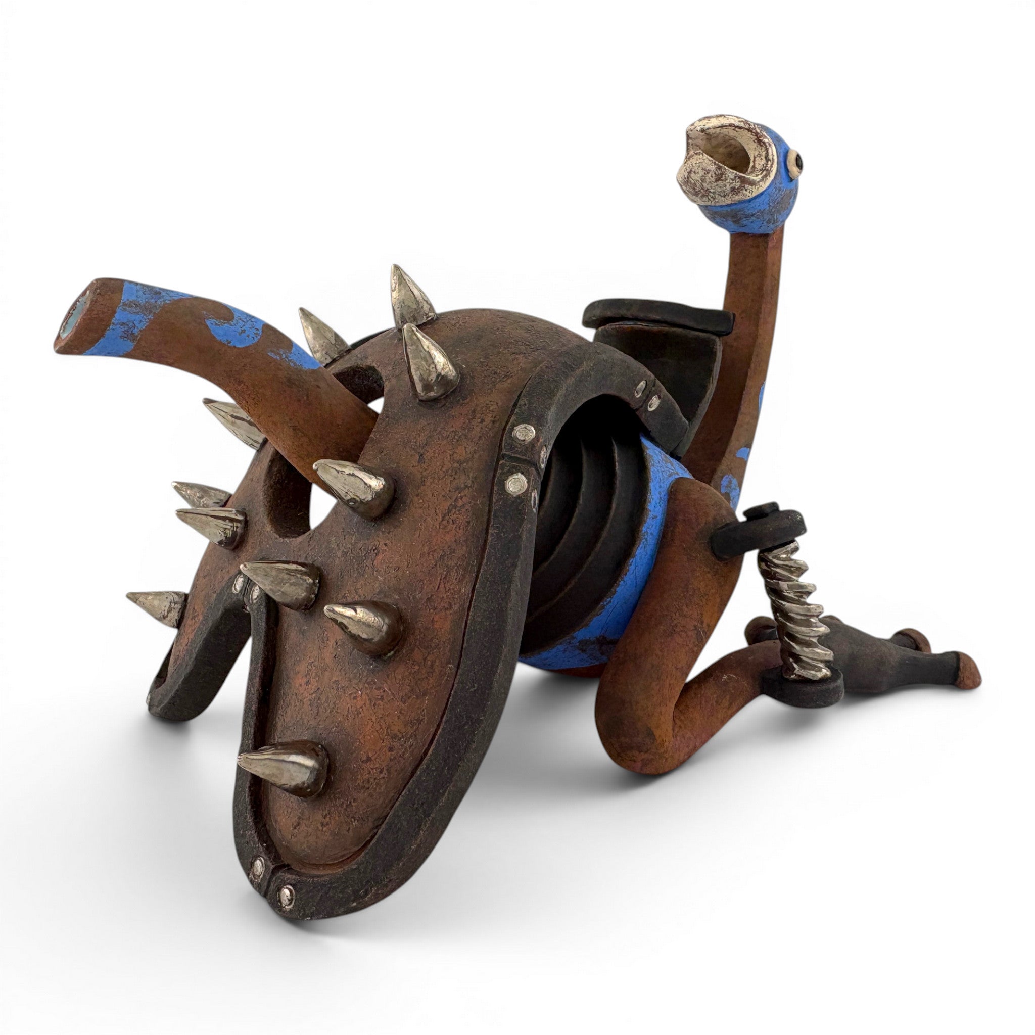 Gerard Ferrari - Armored Cybernetic Bird with Knee Brace: Orphaned Teapot