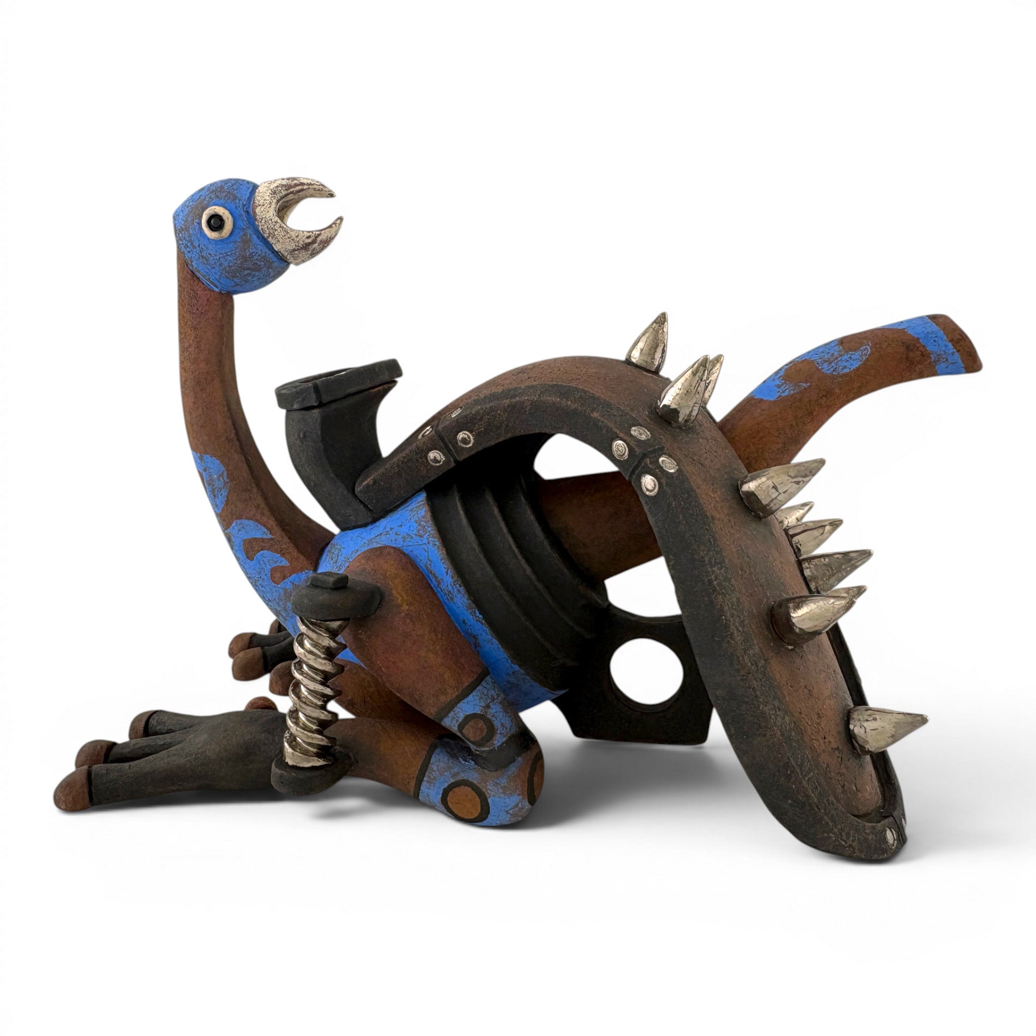 Gerard Ferrari - Armored Cybernetic Bird with Knee Brace: Orphaned Teapot