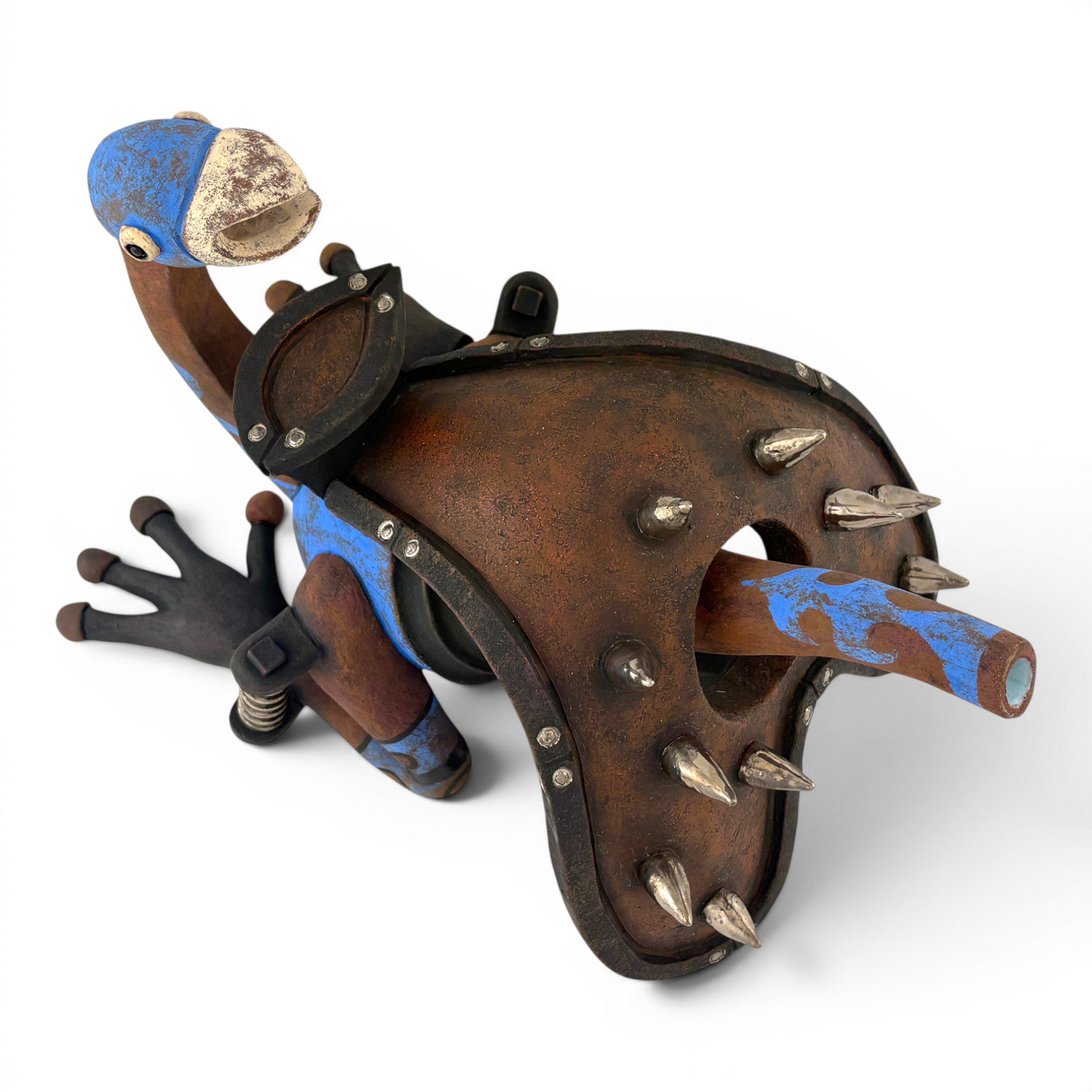 Gerard Ferrari - Armored Cybernetic Bird with Knee Brace: Orphaned Teapot