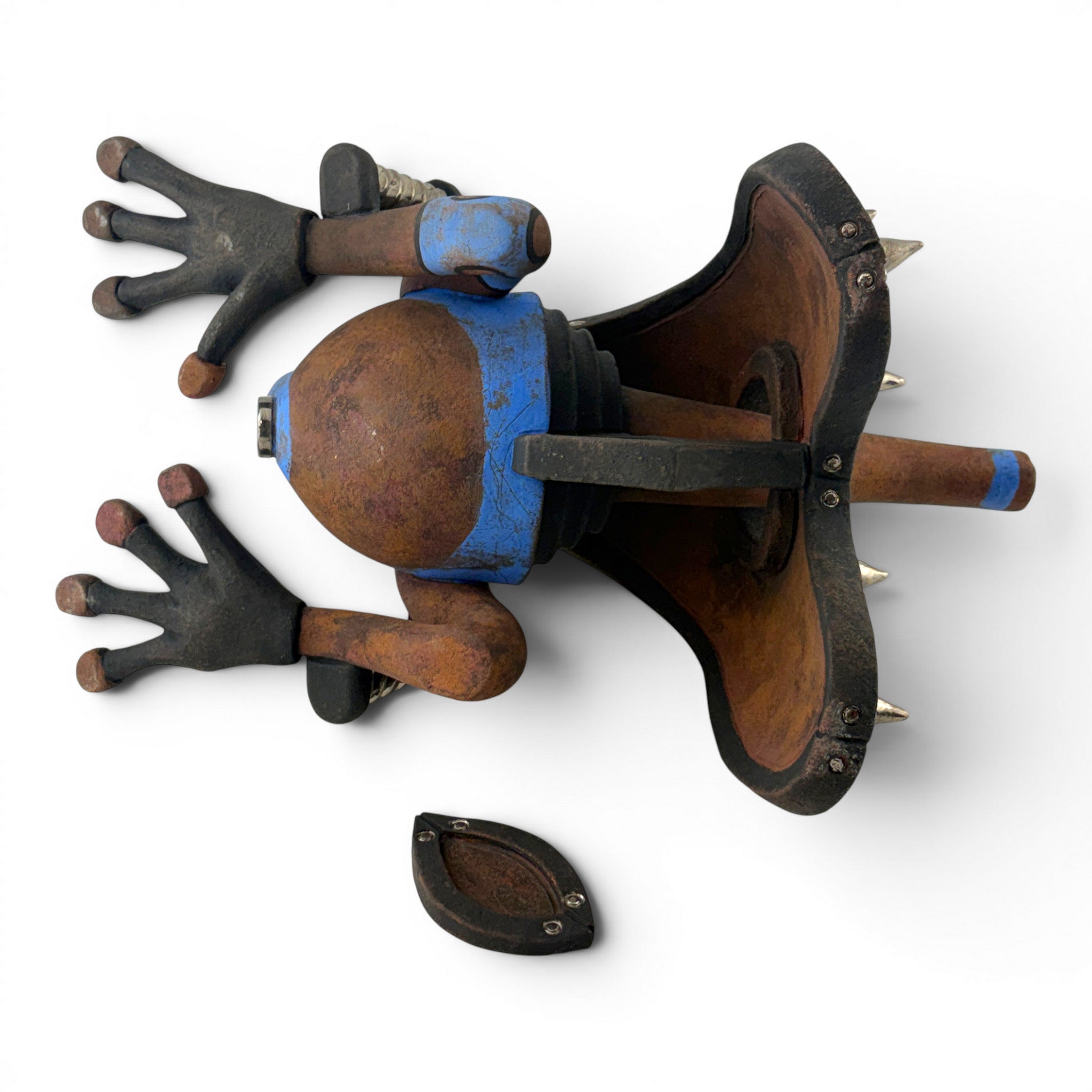 Gerard Ferrari - Armored Cybernetic Bird with Knee Brace: Orphaned Teapot