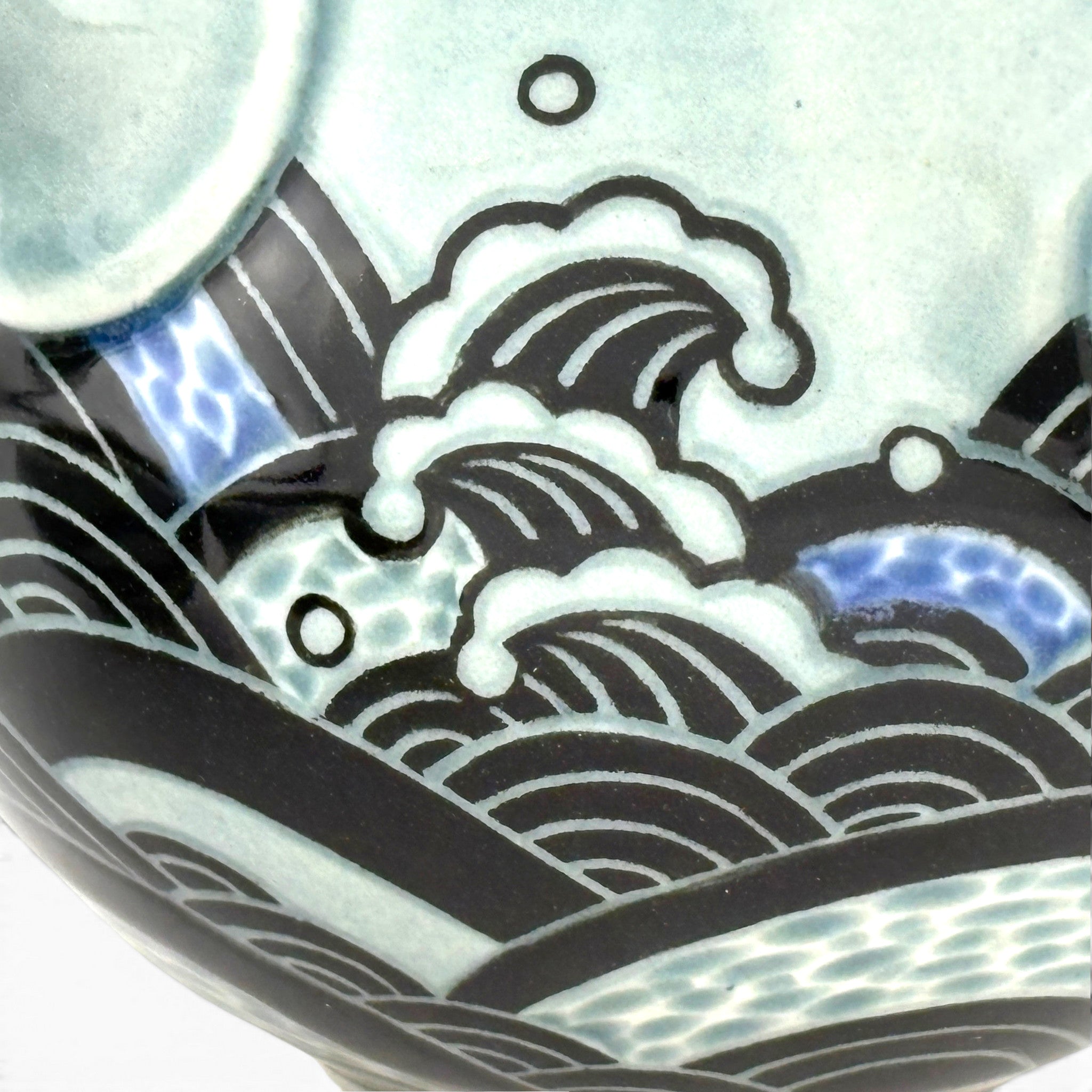 Yoko Sekino-Bové - Floating Blue Waves Teapot