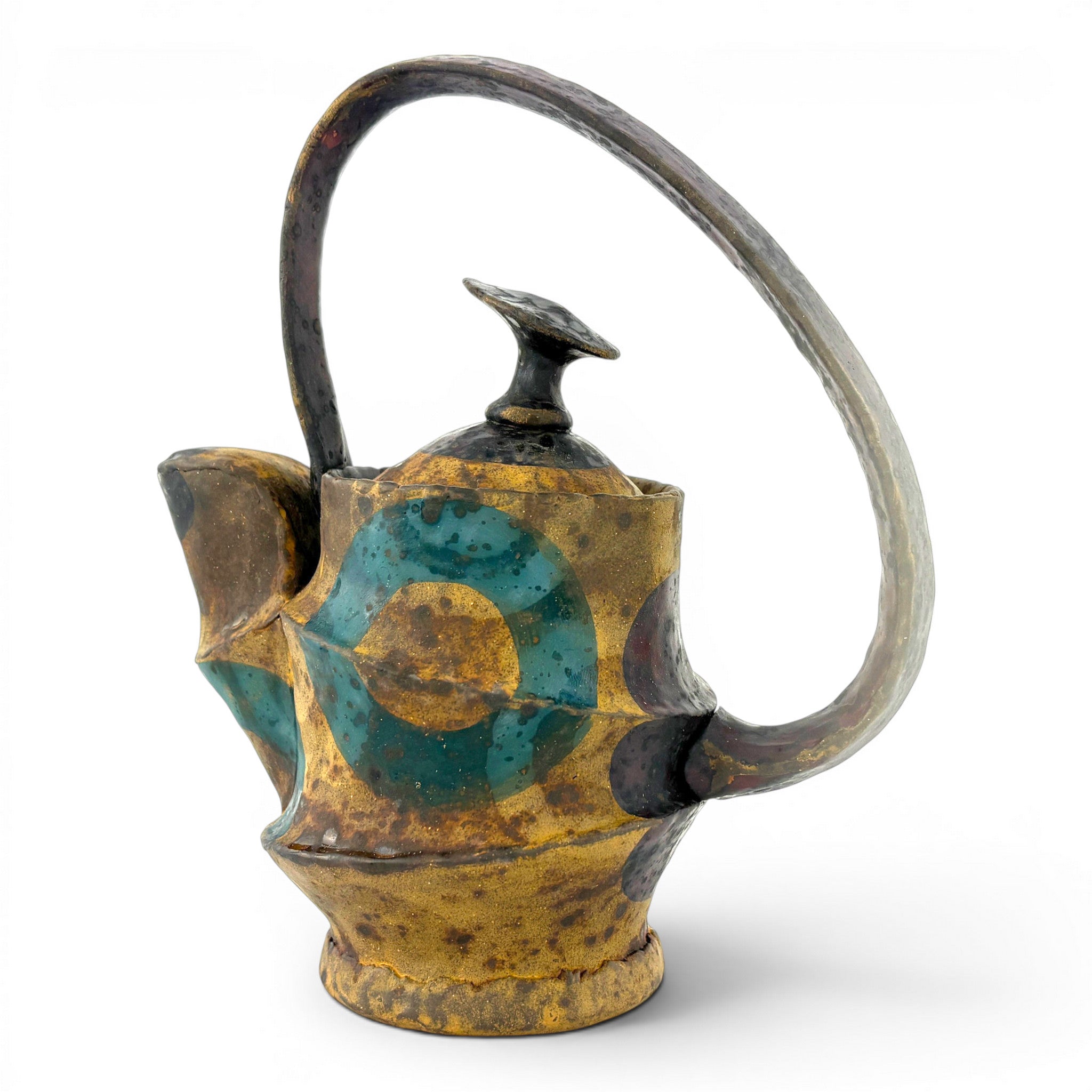 Kate Marotz - Ochre Yellow Teapot