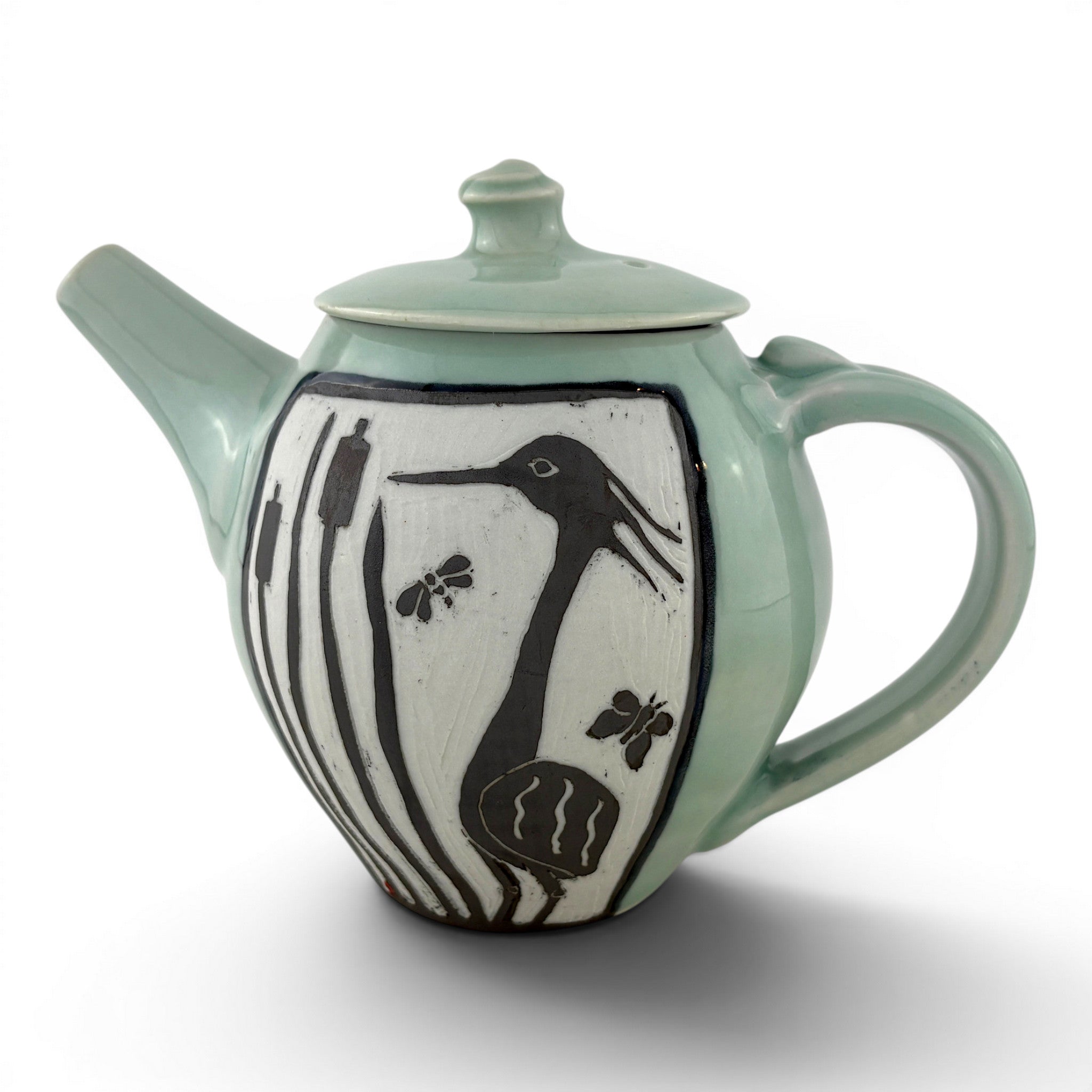 Deborah Harris - Heron Teapot