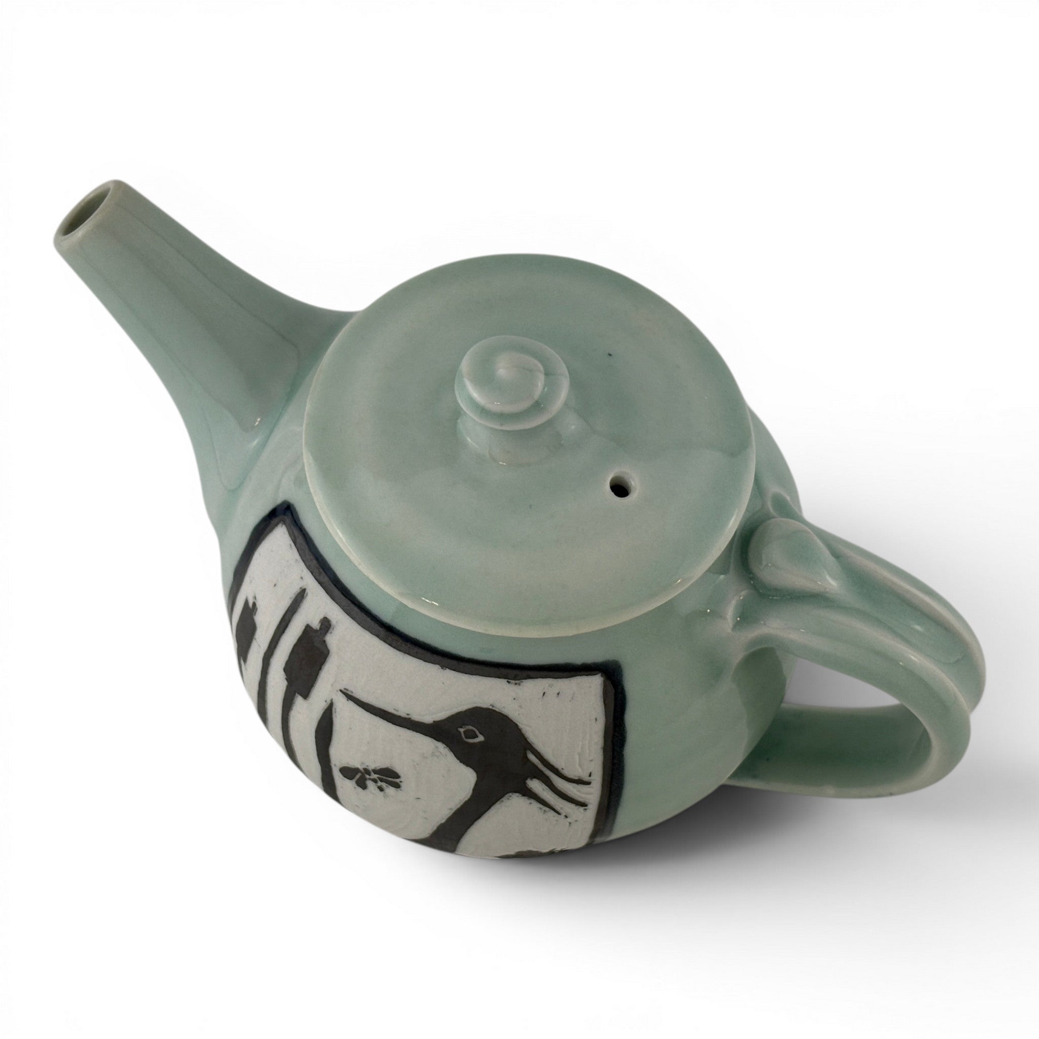 Deborah Harris - Heron Teapot