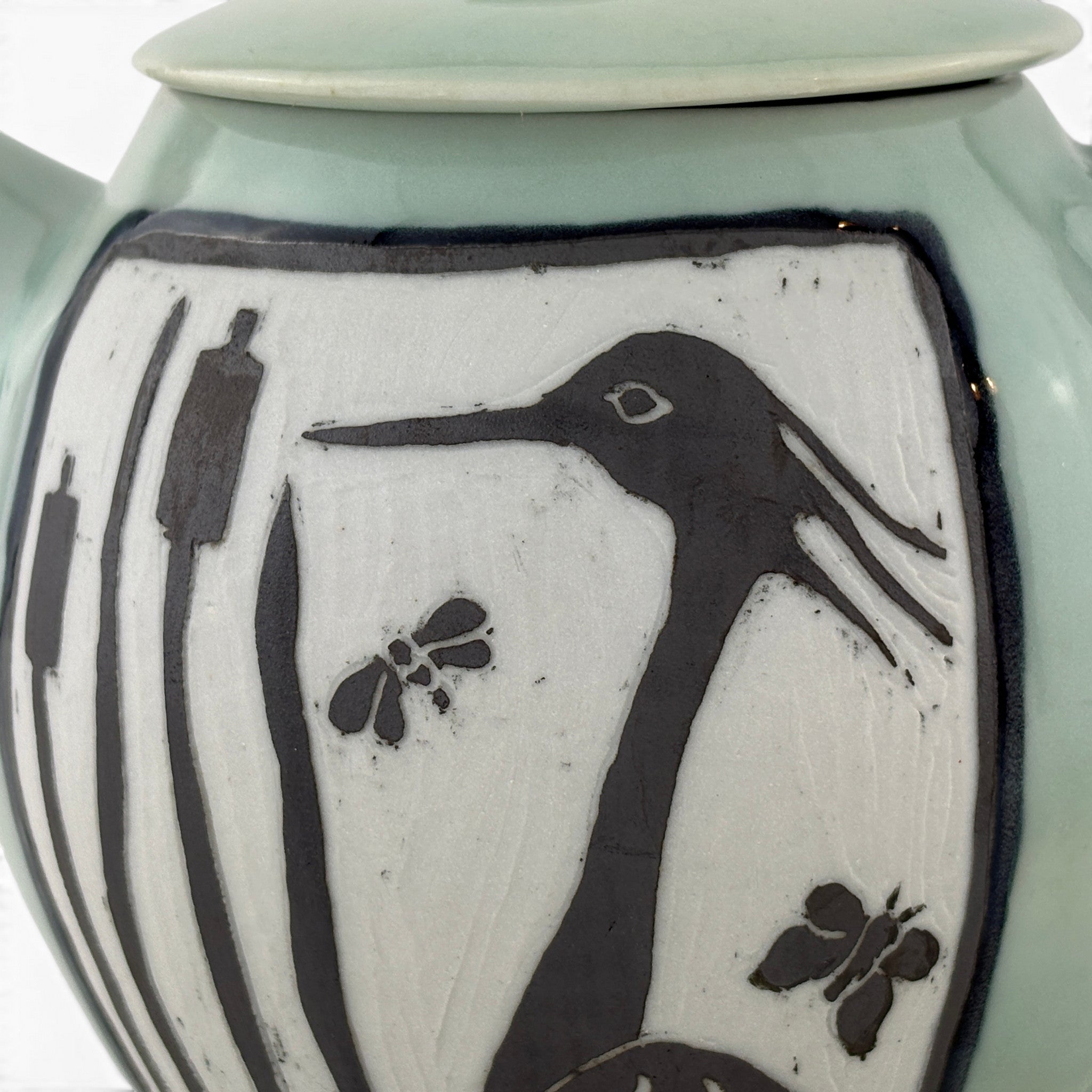 Deborah Harris - Heron Teapot