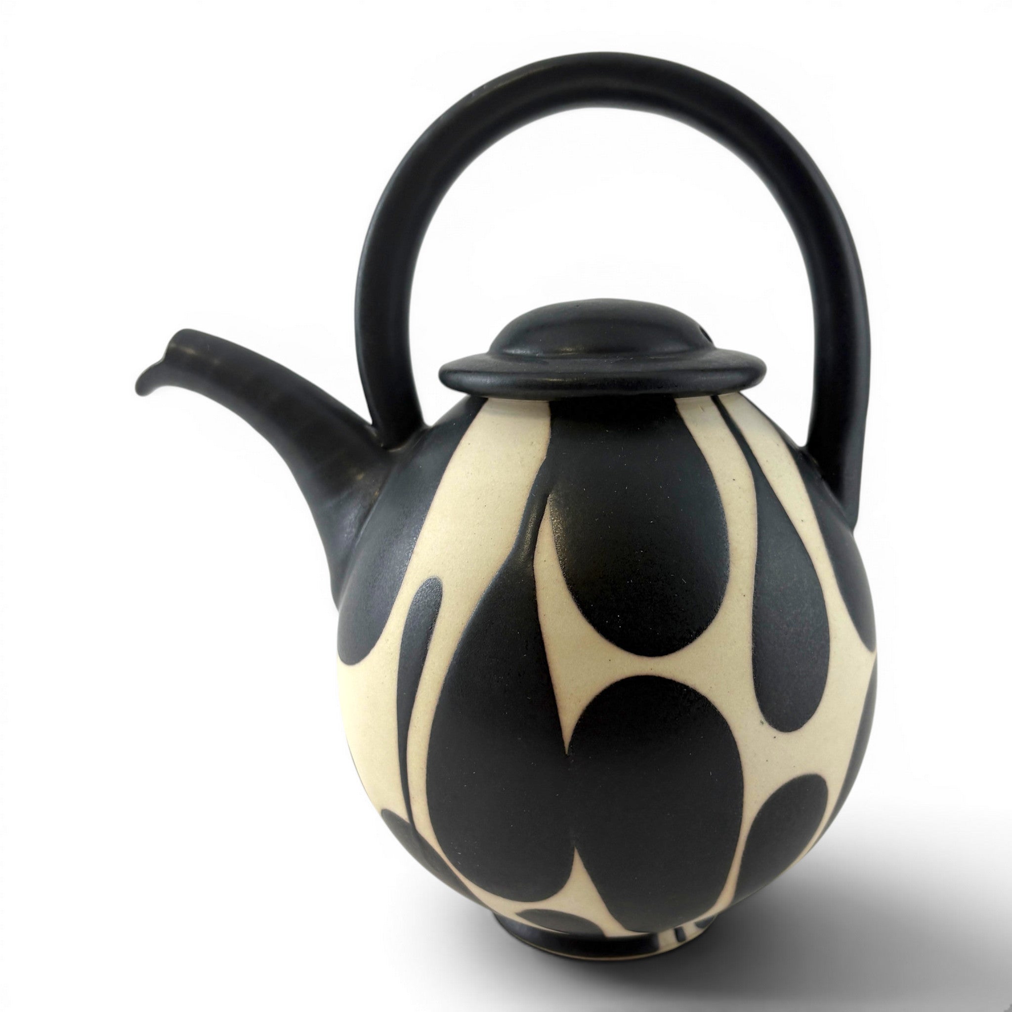 Sam Scott - Black & White Teapot