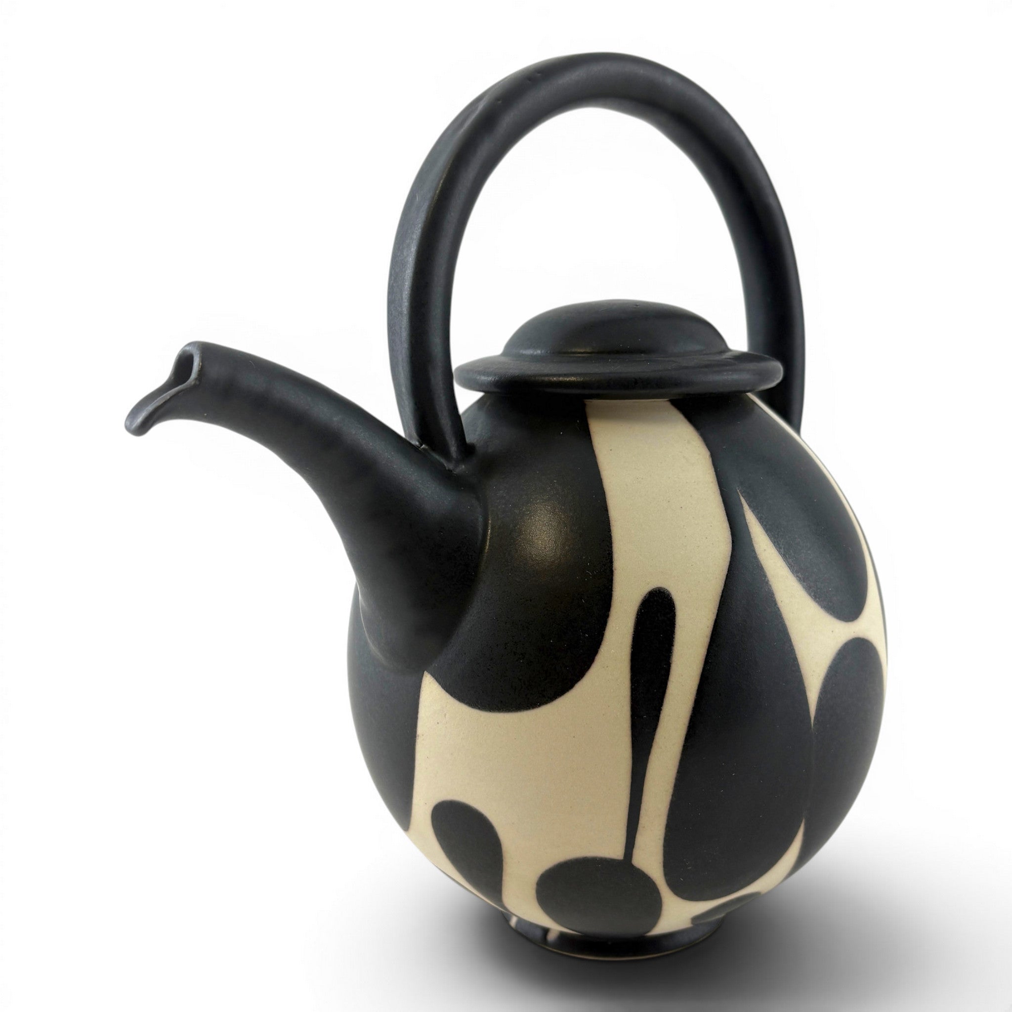 Sam Scott - Black & White Teapot