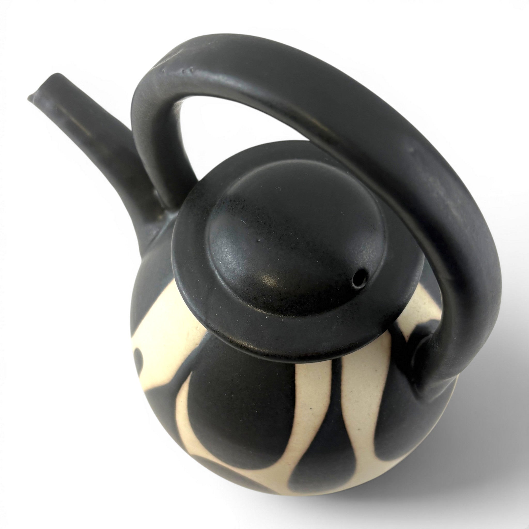 Sam Scott - Black & White Teapot