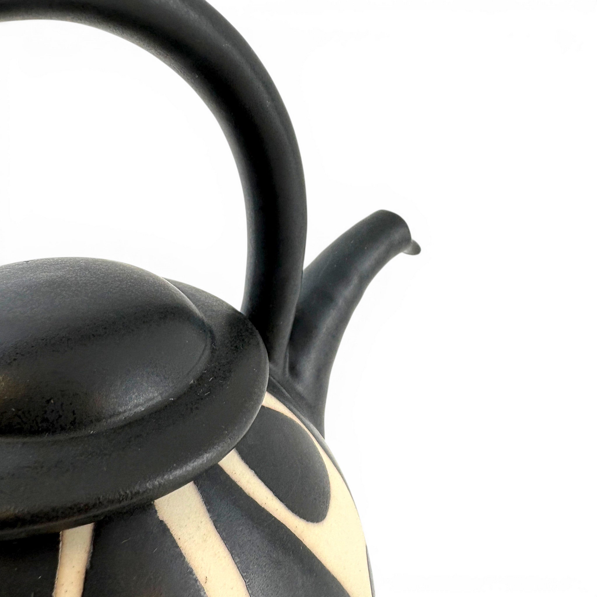 Sam Scott - Black & White Teapot