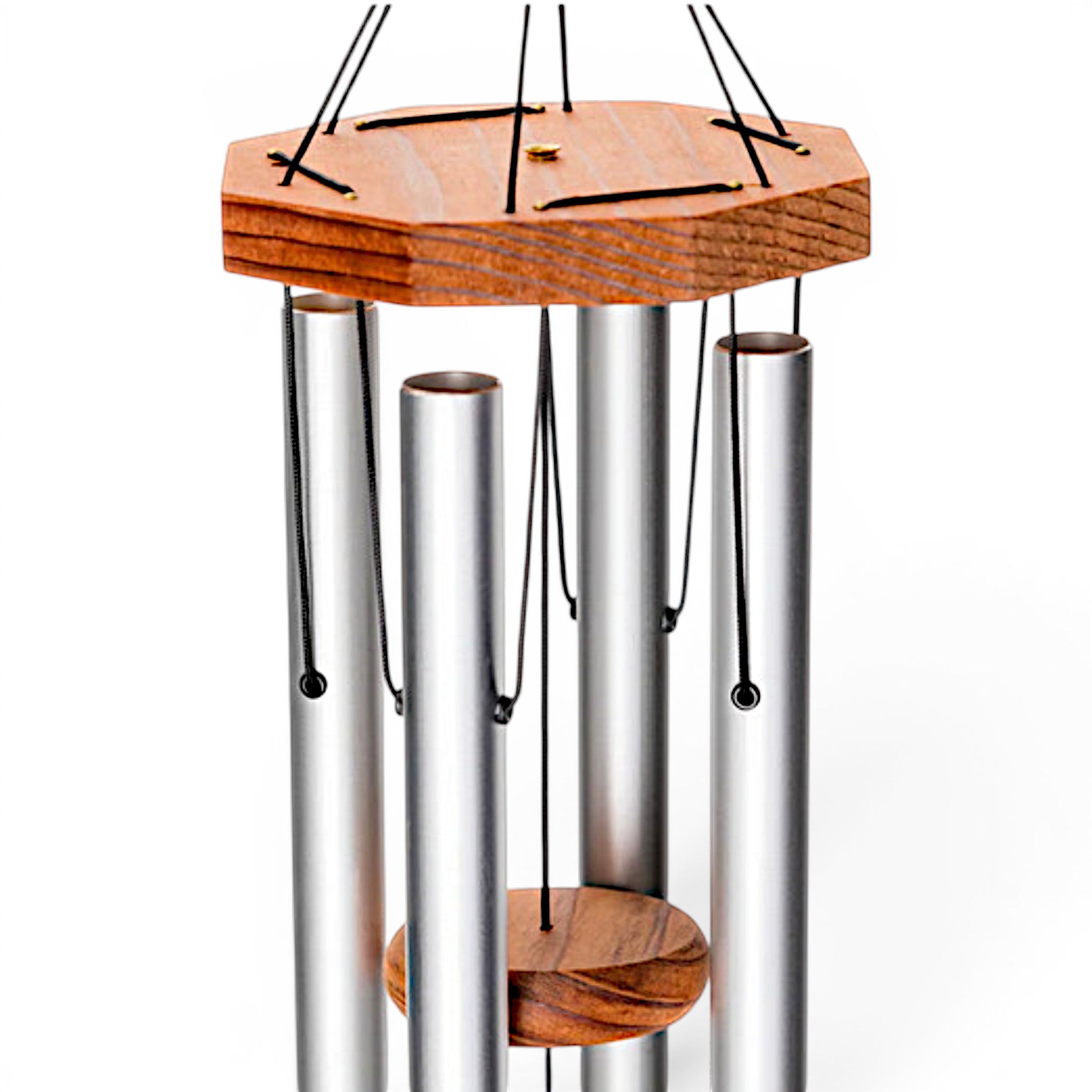 27" Wind Chime - Satin Silver