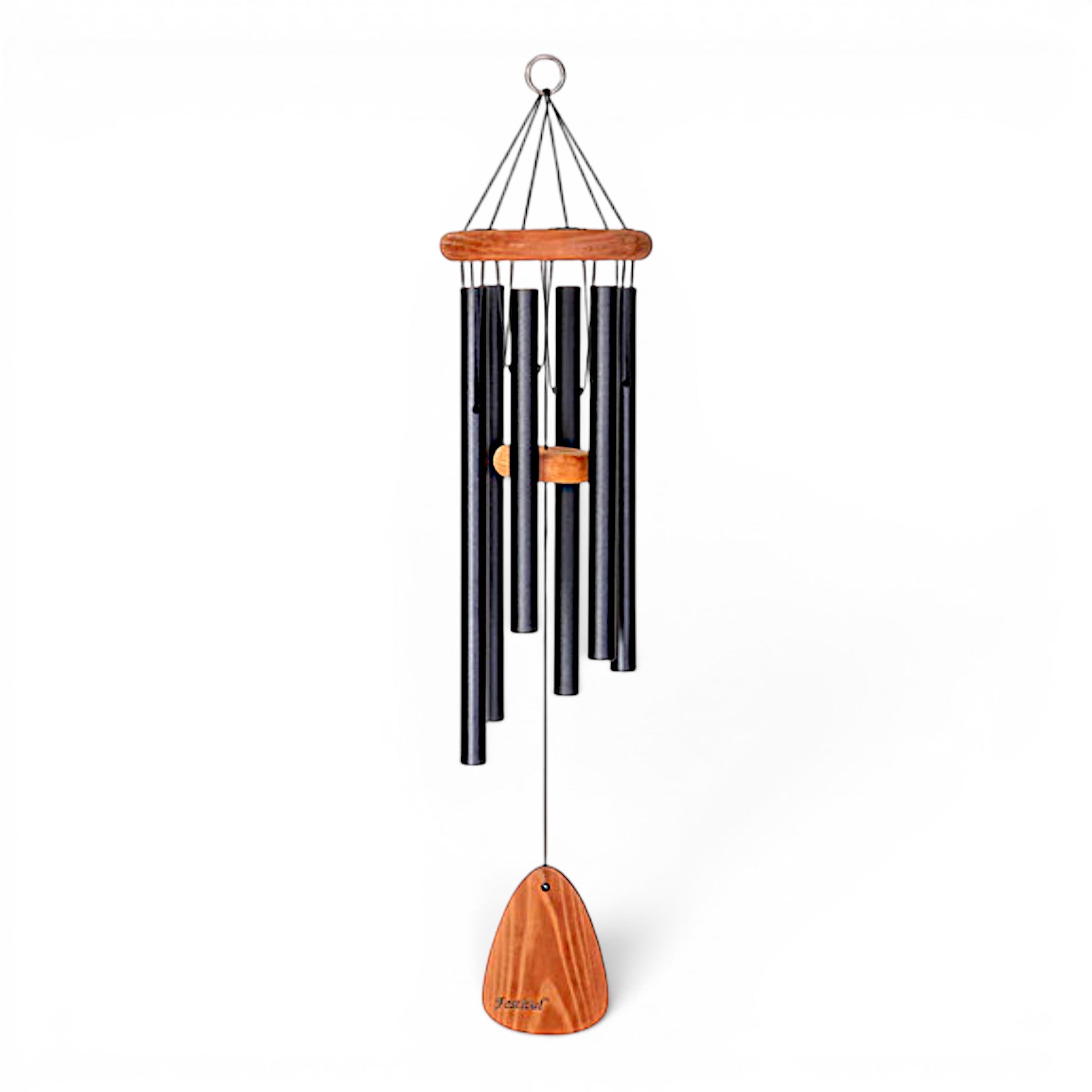 30" Wind Chime - Black