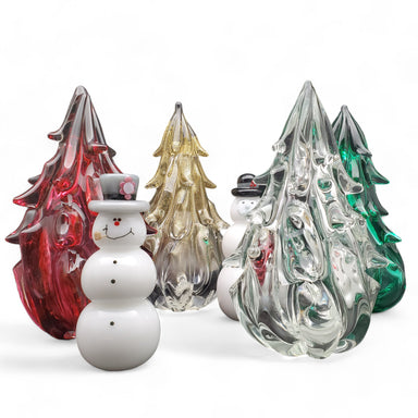 Anchor Bend Glass Large Glass Holiday Trees