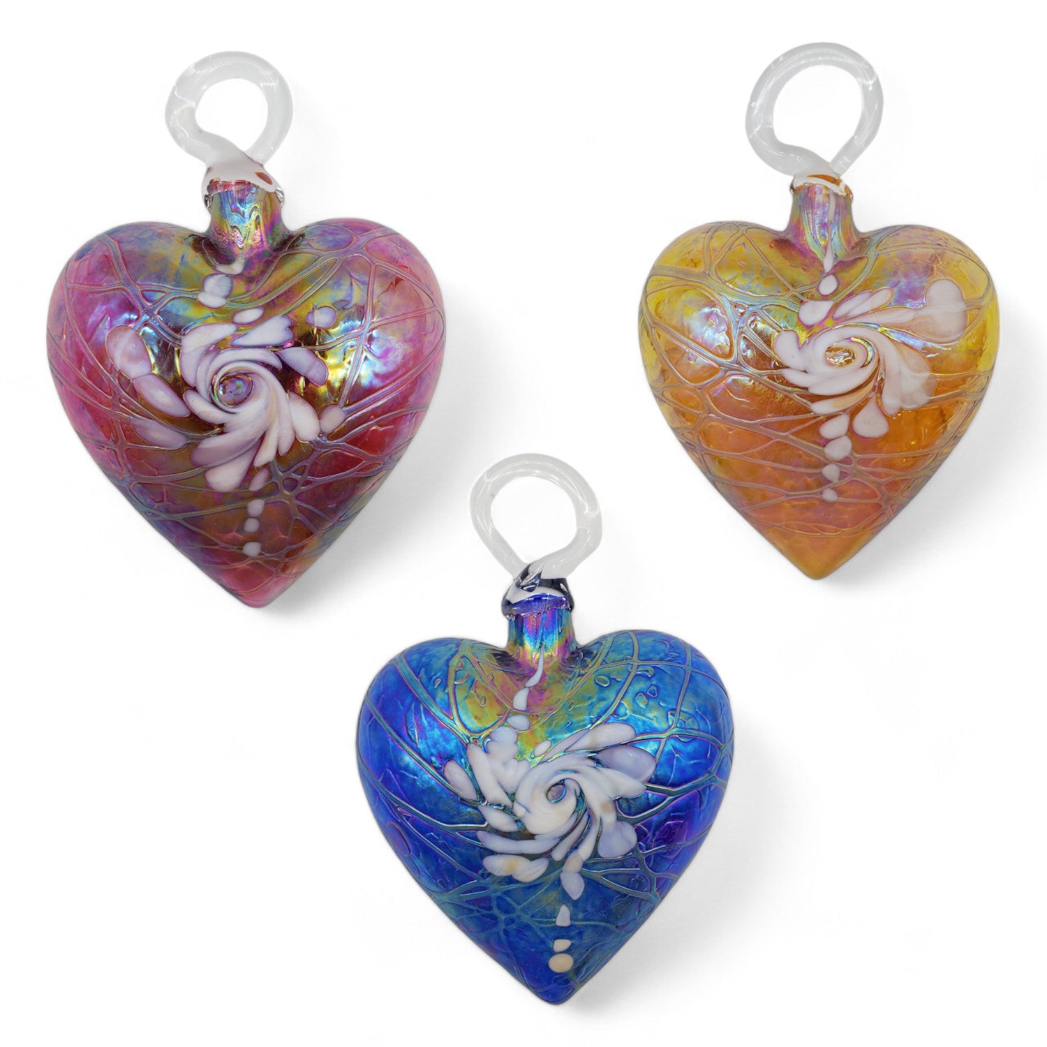 Heart Ornament - Swirl