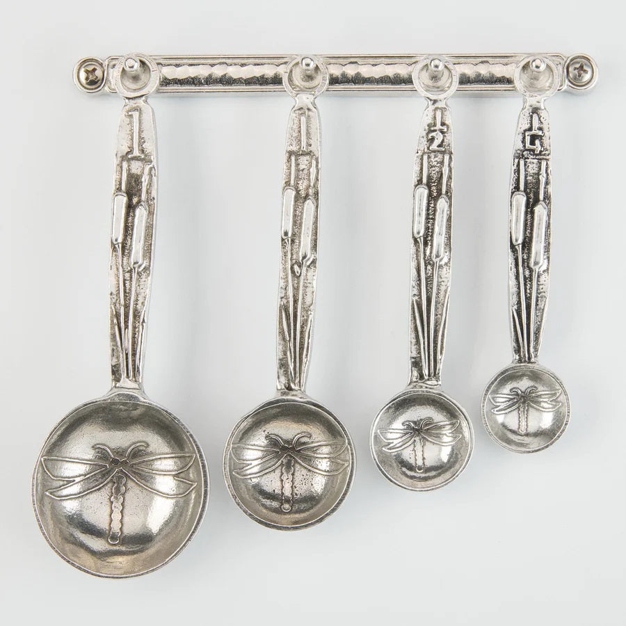 Celtic Pewter Measuring Spoons with Wall Strip - Ocean Offerings