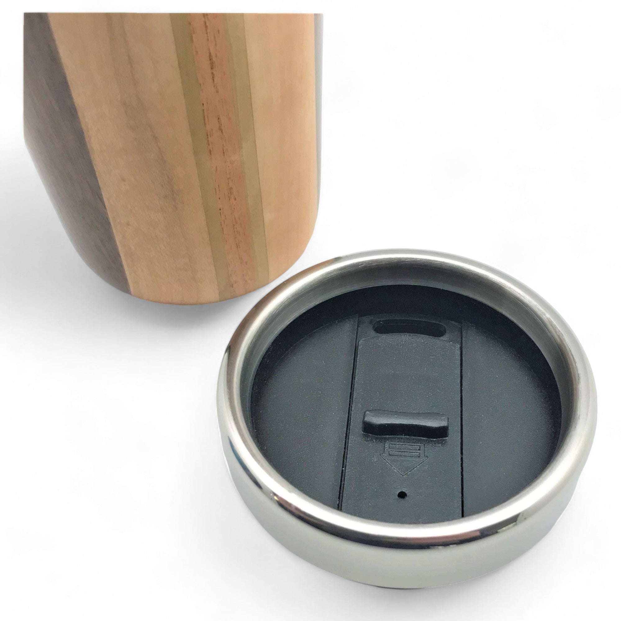 Hardwood Travel Mug