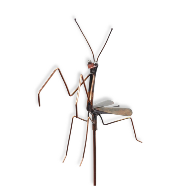 Praying Mantis Garden Stake — Cedar Creek Gallery
